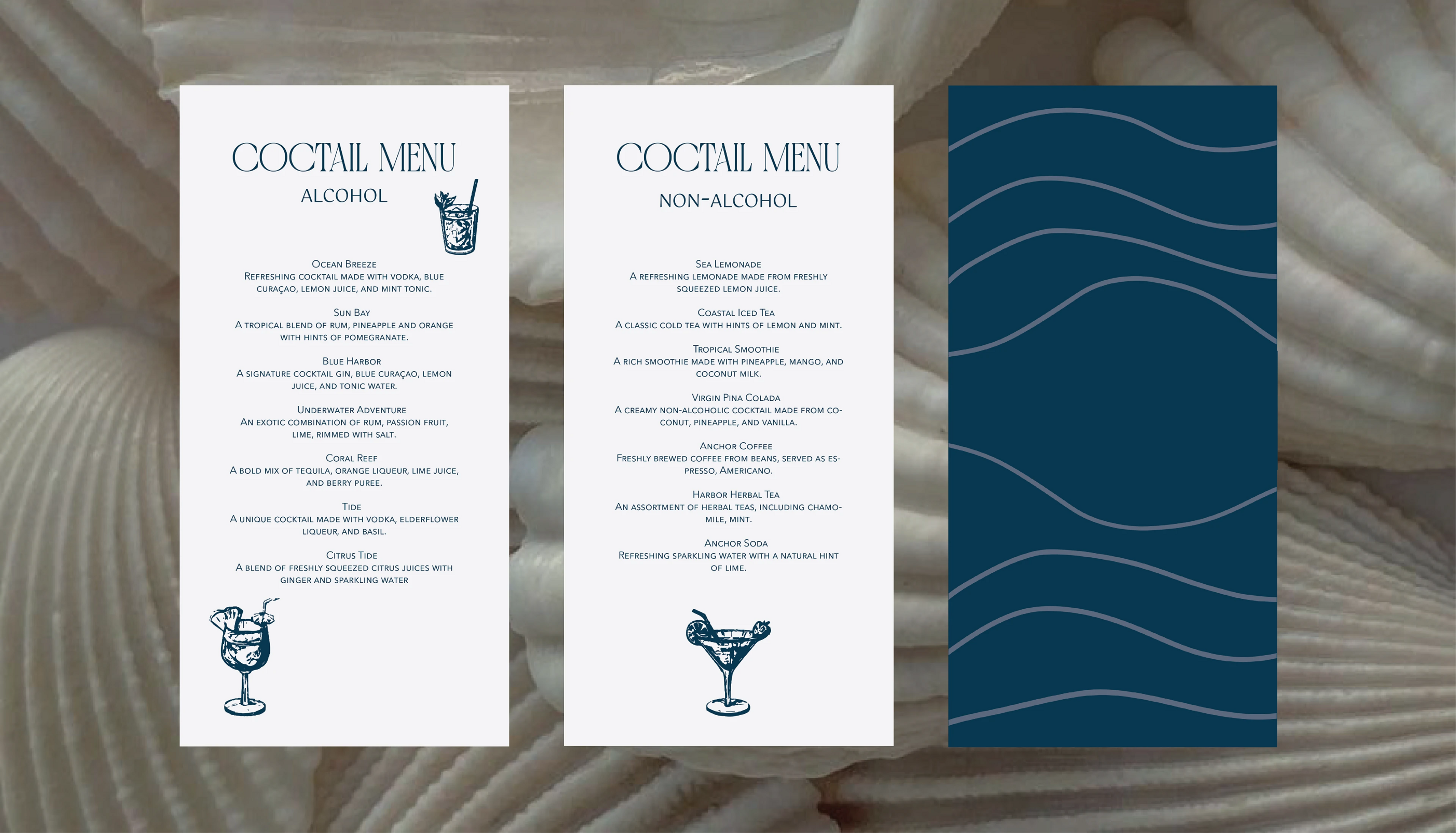 Ocean Bay I Бренд Айдентика — Изображение №8 — Брендинг на Dprofile