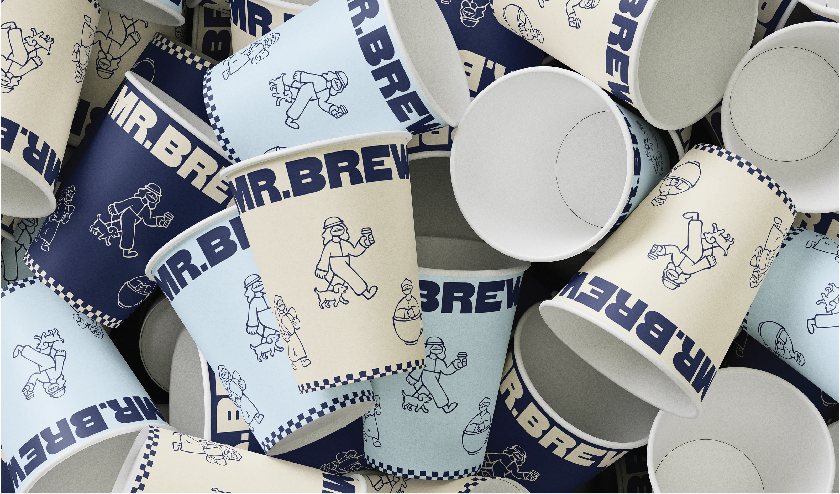 Mr.Brew I Визуальная Айдентика — Изображение №4 — Брендинг, Иллюстрация на Dprofile