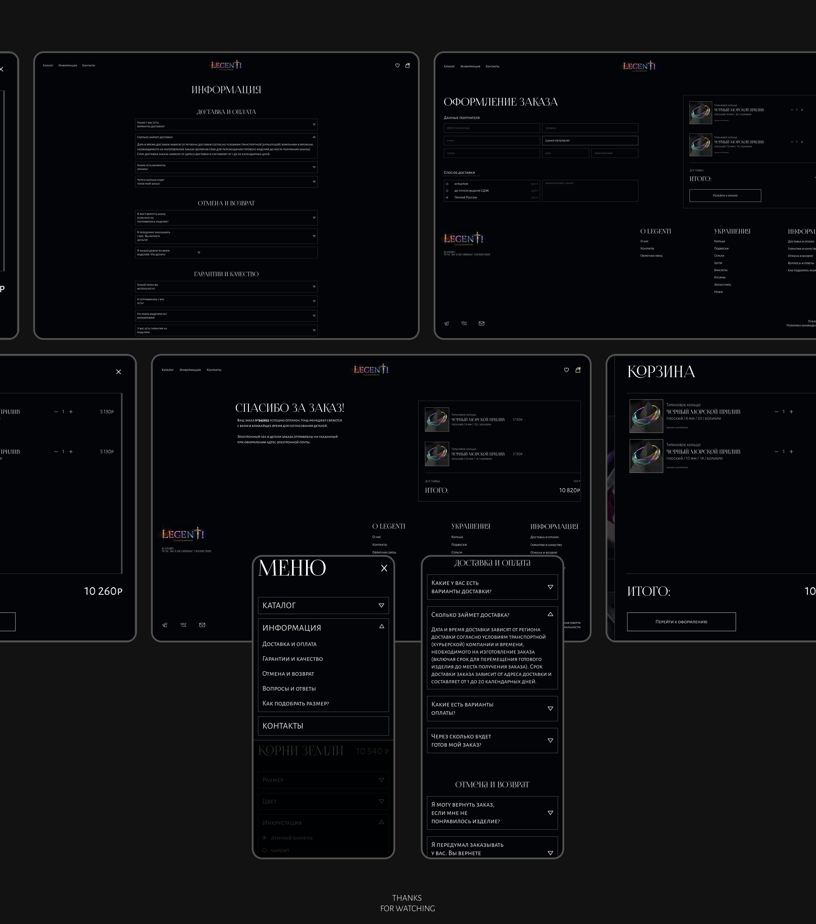 LegenTi Redesign Concept — Изображение №10 — Интерфейсы на Dprofile