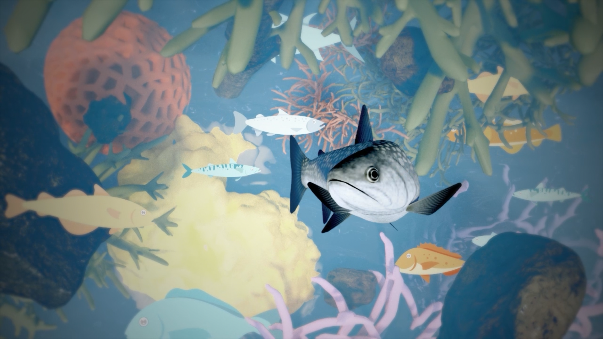 Глубины океана и скрытый аквапарк. Промо Аквапарка. — Изображение №6 — 3D, Анимация на Dprofile