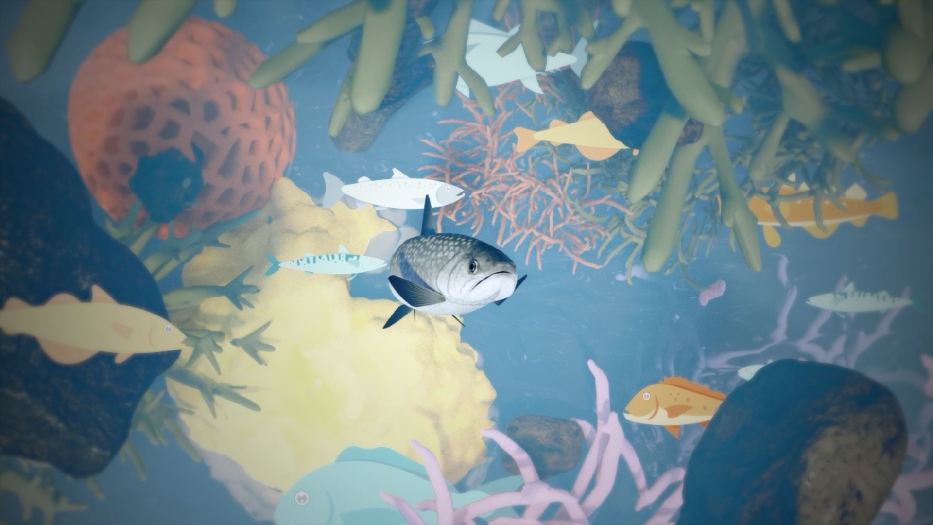 Глубины океана и скрытый аквапарк. Промо Аквапарка. — Изображение №3 — 3D, Анимация на Dprofile