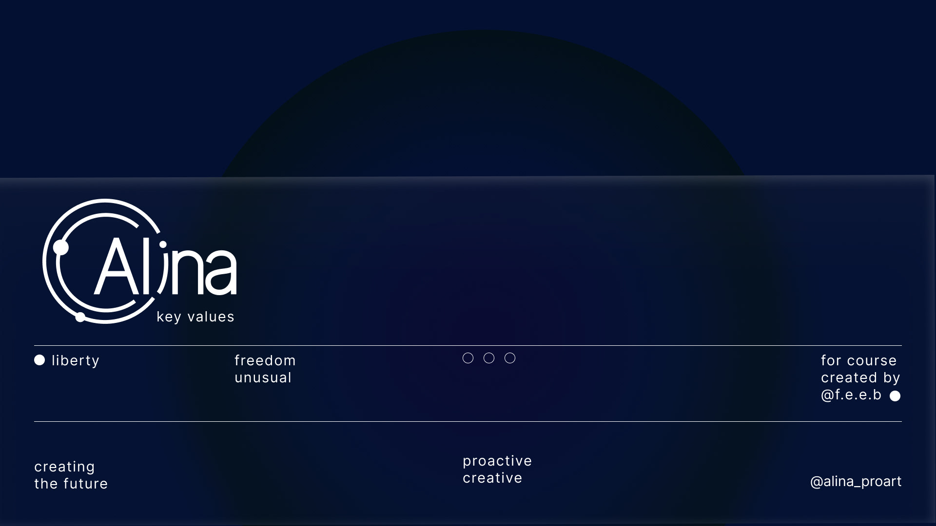 Logo for web-designer Alina Kaurina — Изображение №2 — Интерфейсы, Брендинг на Dprofile