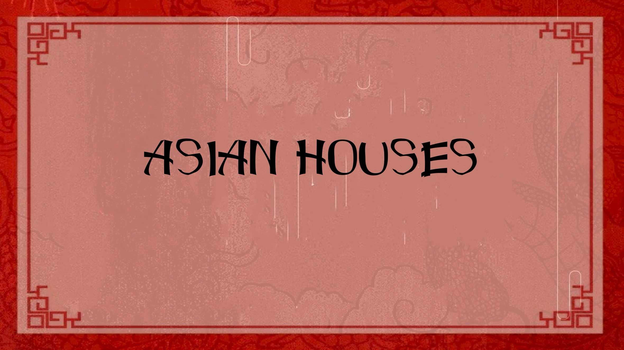 asian houses — Изображение №1 — Графика на Dprofile
