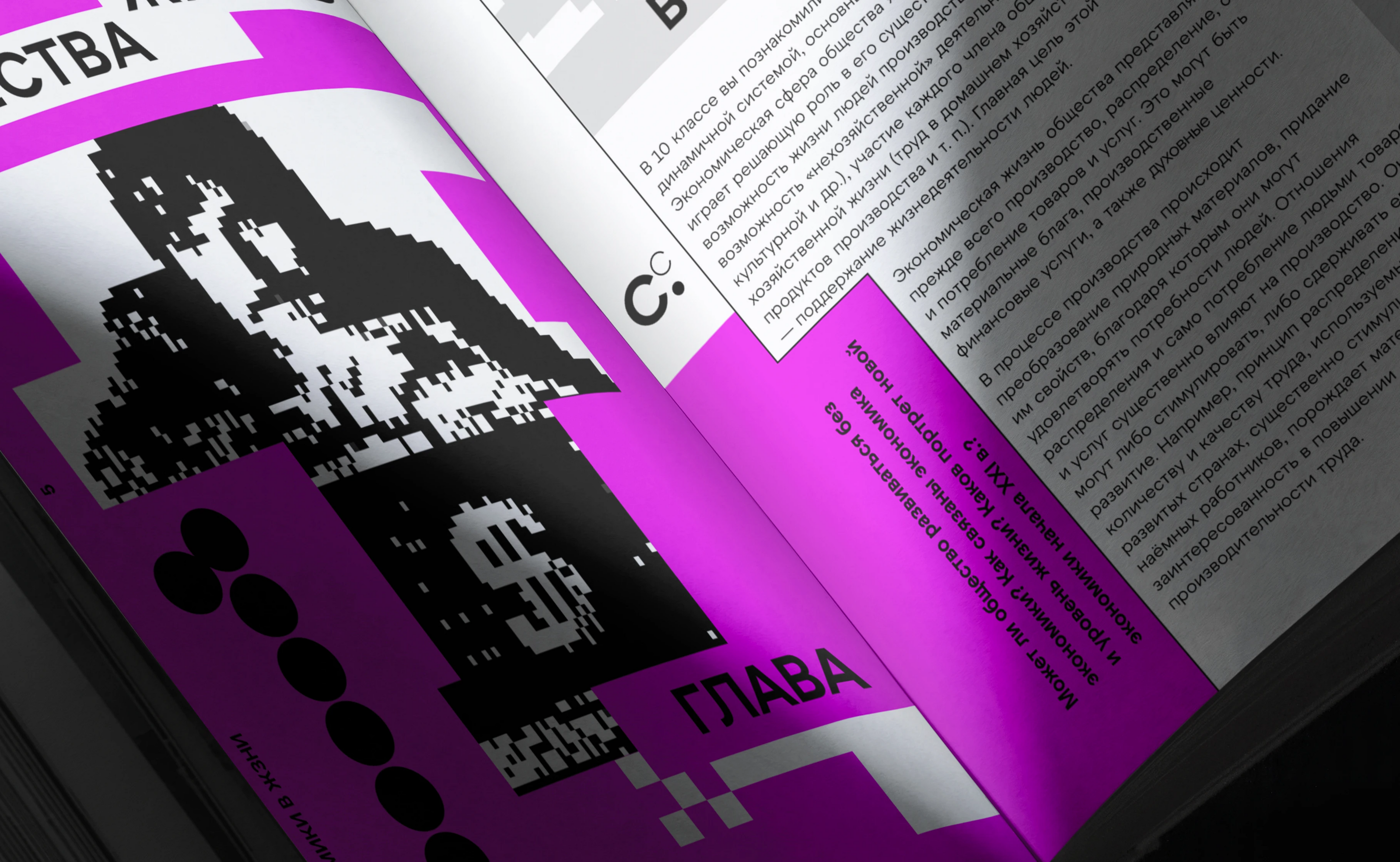 Book/Textbook/учебник обществознание — Изображение №4 — Графика на Dprofile