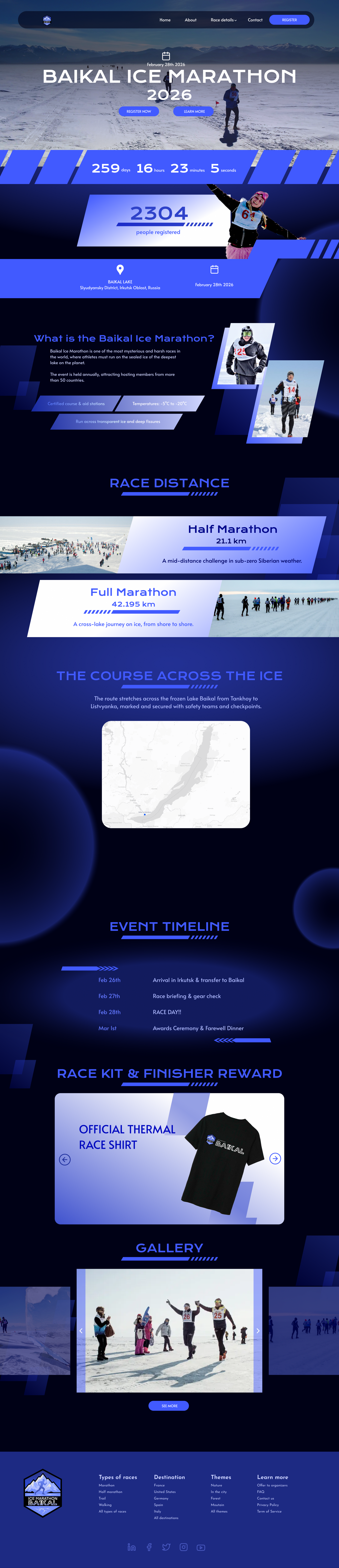 Baikal Ice Marathon — Изображение №2 — Брендинг на Dprofile