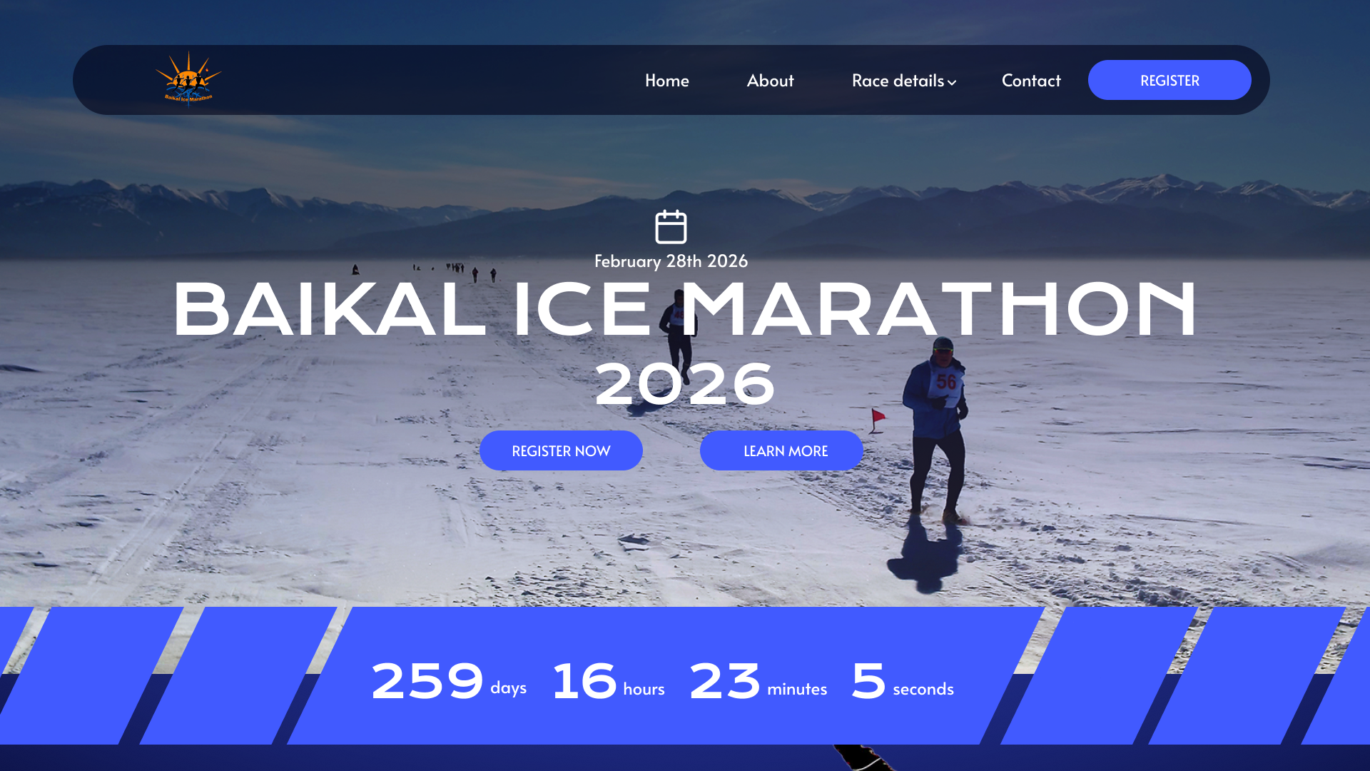 Baikal Ice Marathon — Изображение №3 — Брендинг на Dprofile