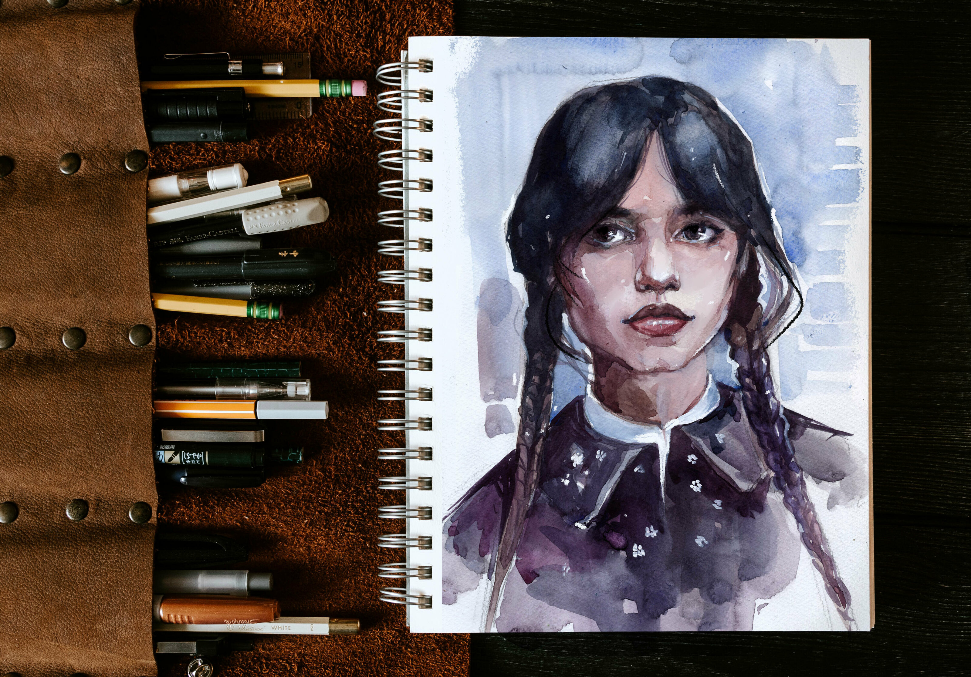 Акварельный портрет — Изображение №3 — Иллюстрация, Графика на Dprofile