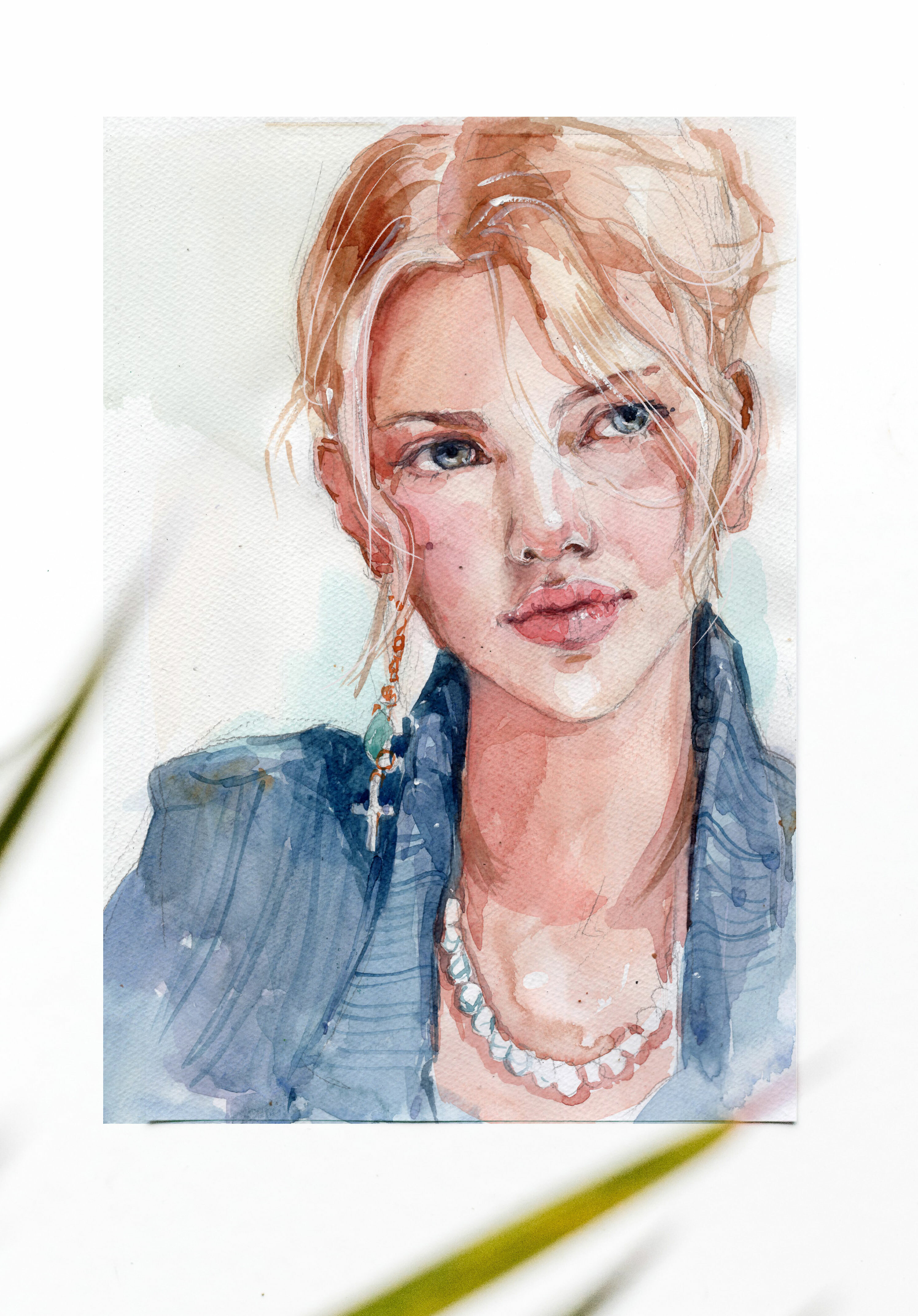 Акварельный портрет — Изображение №2 — Иллюстрация, Графика на Dprofile