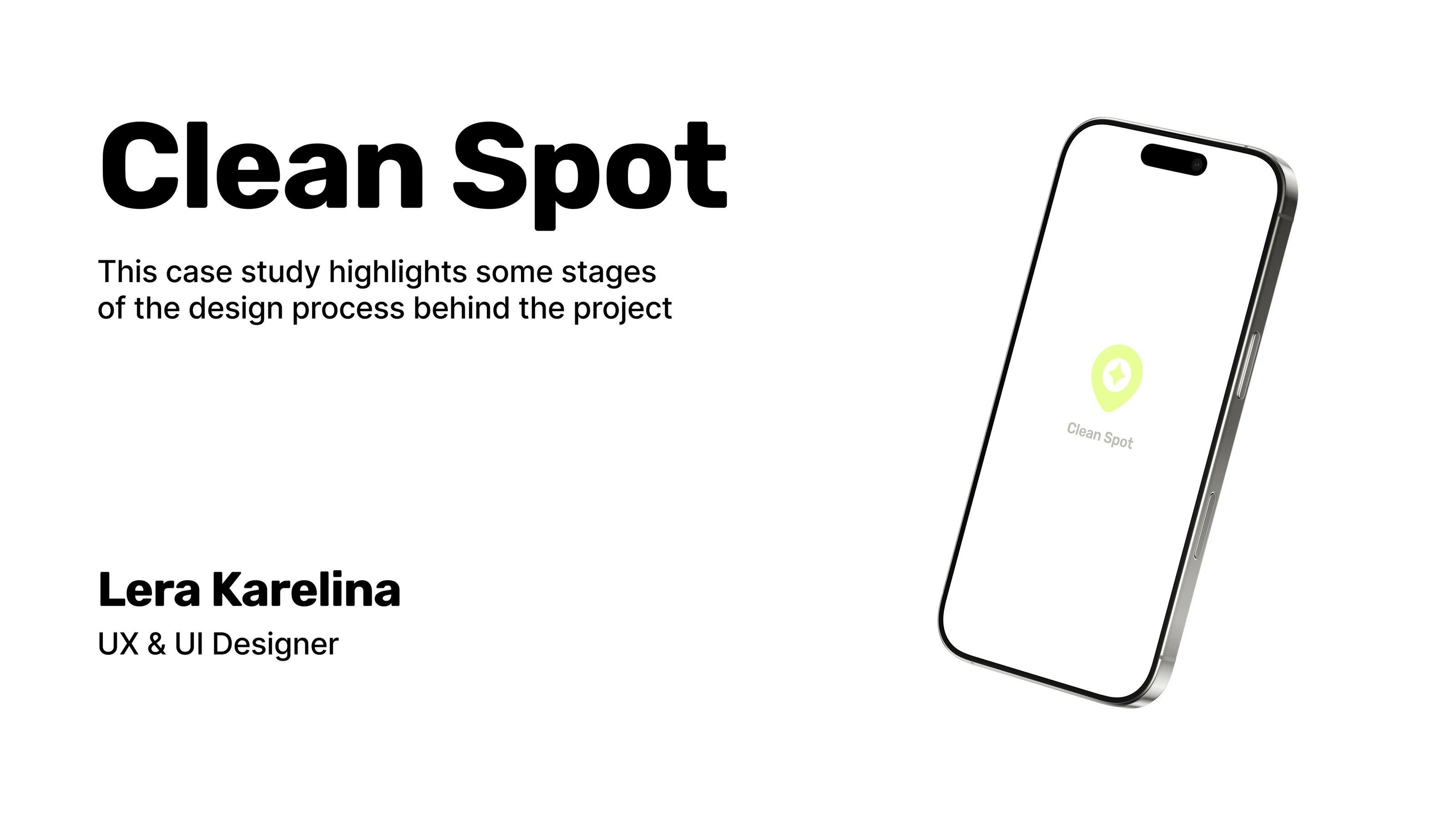 Clean Spot app | UX/UI Design — Изображение №1 — Интерфейсы на Dprofile