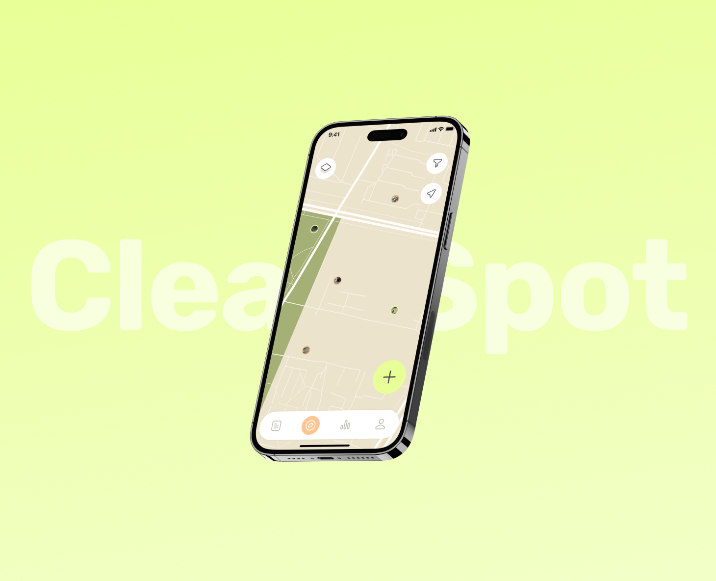 Clean Spot app | UX/UI Design — Интерфейсы на Dprofile