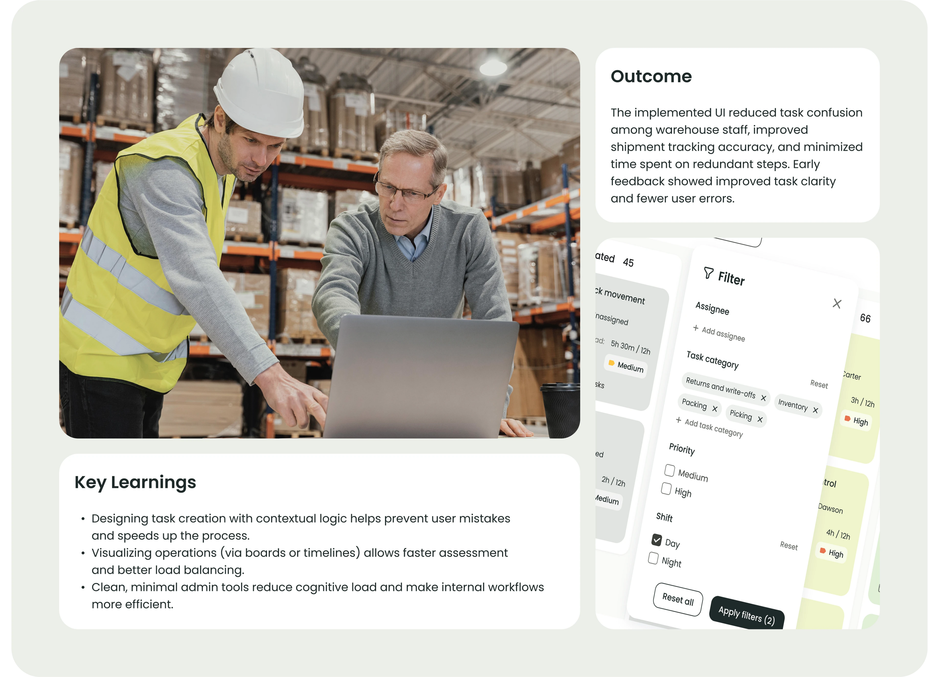 Warezy | UX/UI for WMS | Task management — Изображение №10 — Интерфейсы на Dprofile