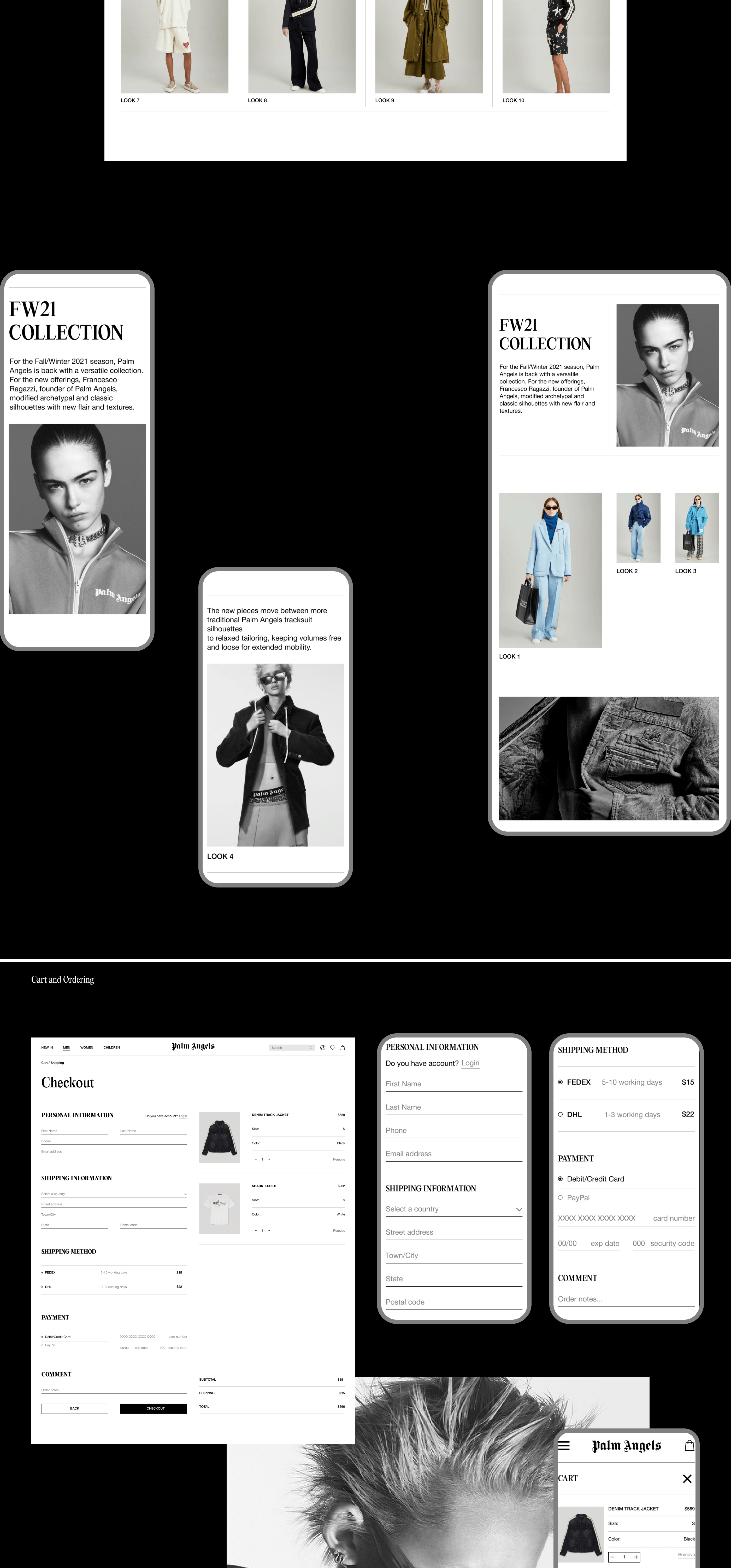 Palm Angels| E-commerce redesign — Изображение №7 — Интерфейсы на Dprofile