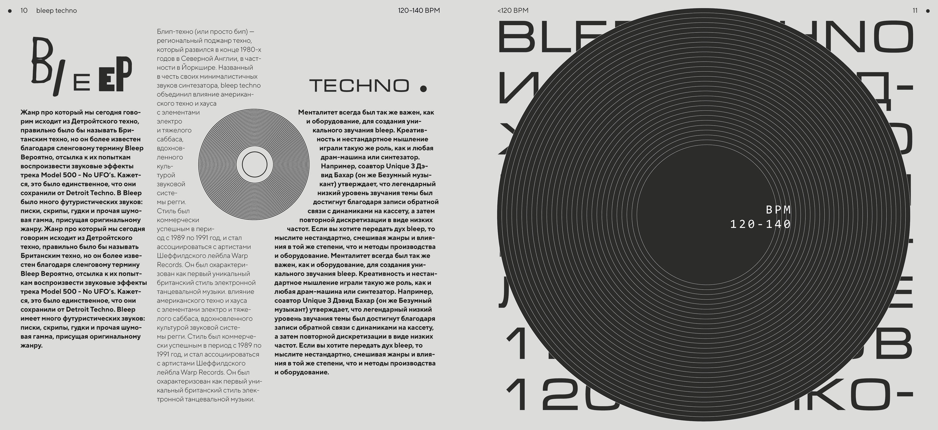"< 120bpm" книга о популярных жанрах техно — Изображение №7 — Иллюстрация, Графика на Dprofile
