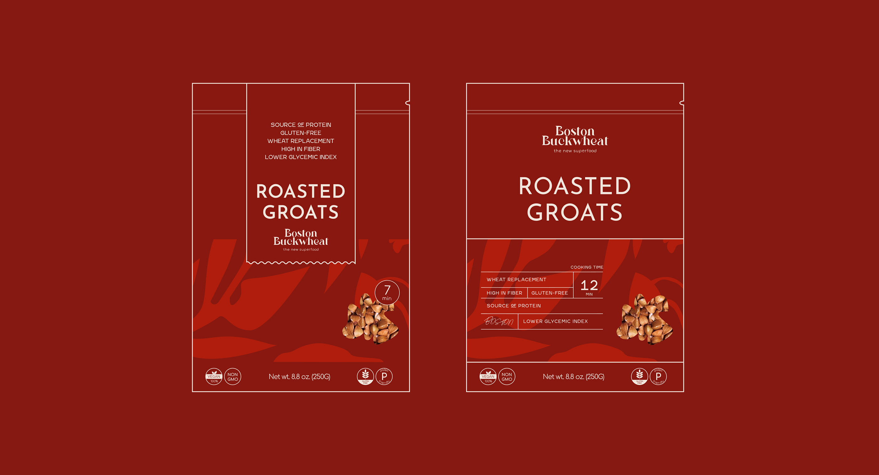 Boston Buckwheat — Изображение №11 — Брендинг, Графика на Dprofile