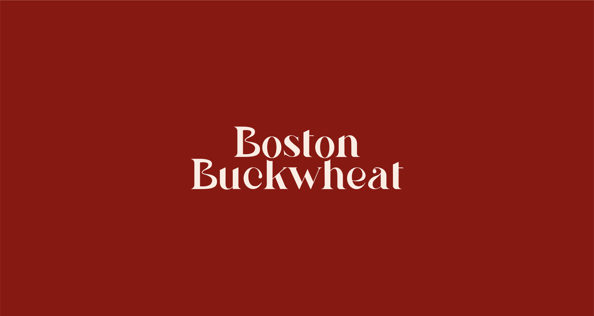Boston Buckwheat — Изображение №10 — Брендинг, Графика на Dprofile