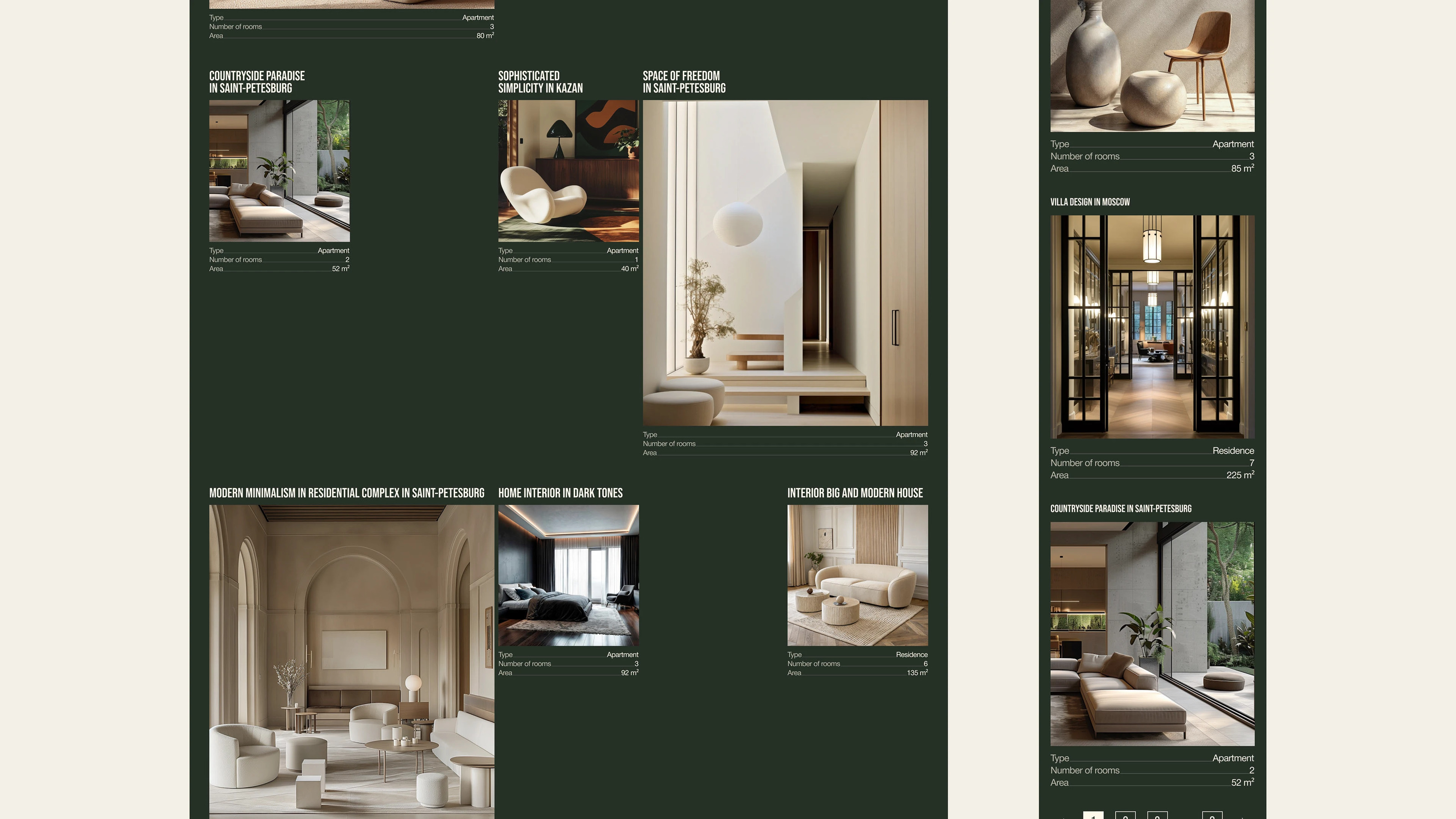 Interior Design Studio — Изображение №15 — Интерфейсы, Брендинг на Dprofile