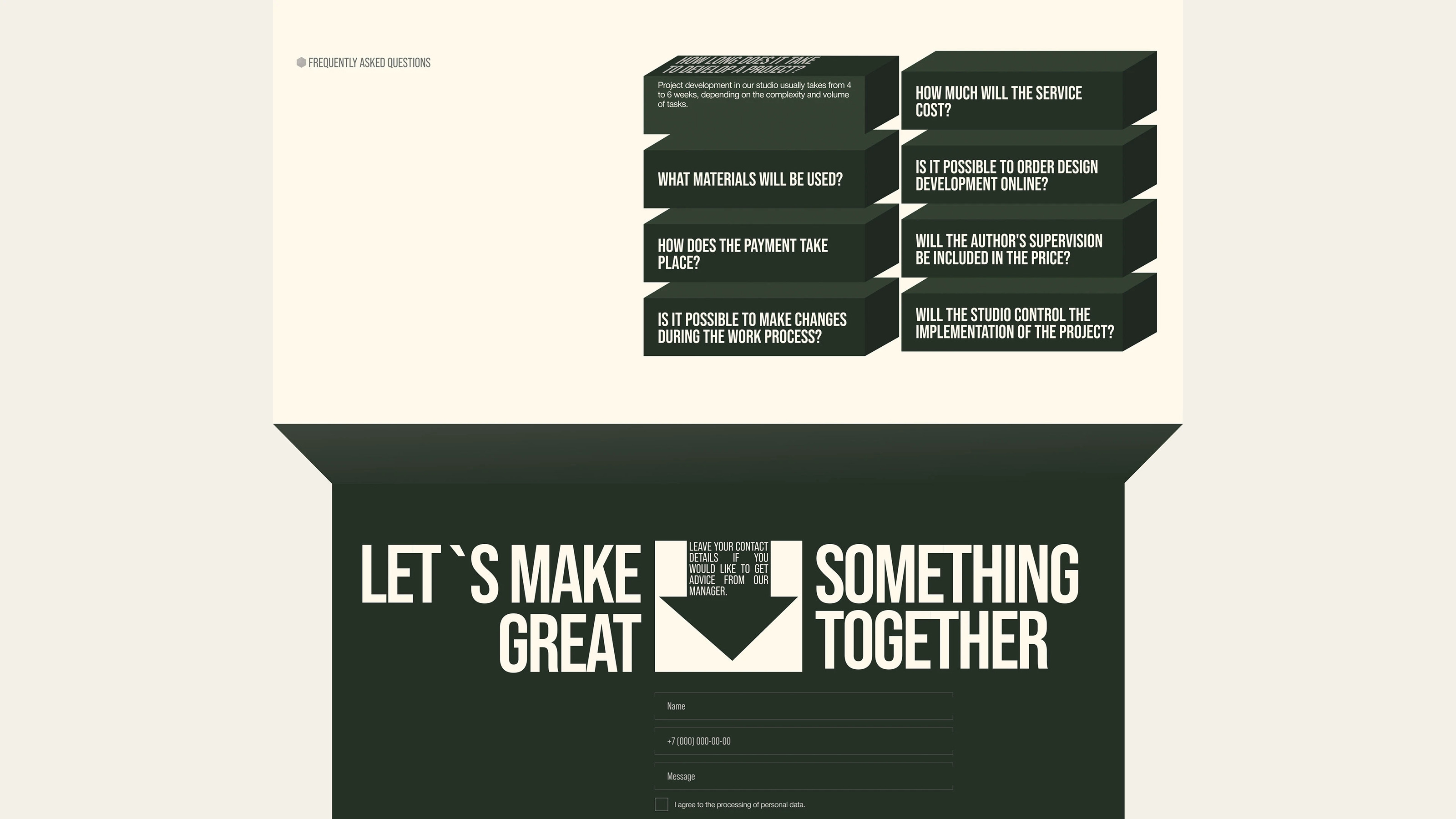 Interior Design Studio — Изображение №10 — Интерфейсы, Брендинг на Dprofile