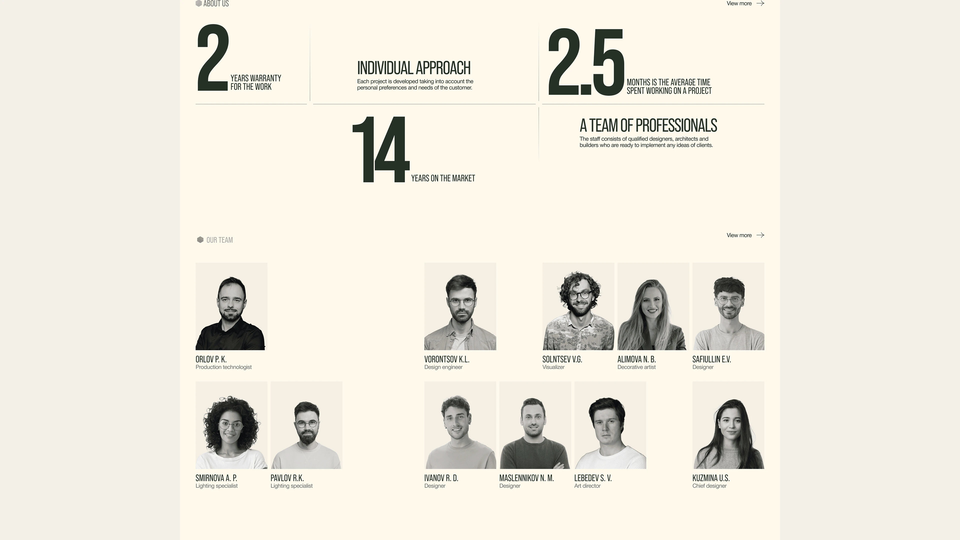 Interior Design Studio — Изображение №9 — Интерфейсы, Брендинг на Dprofile