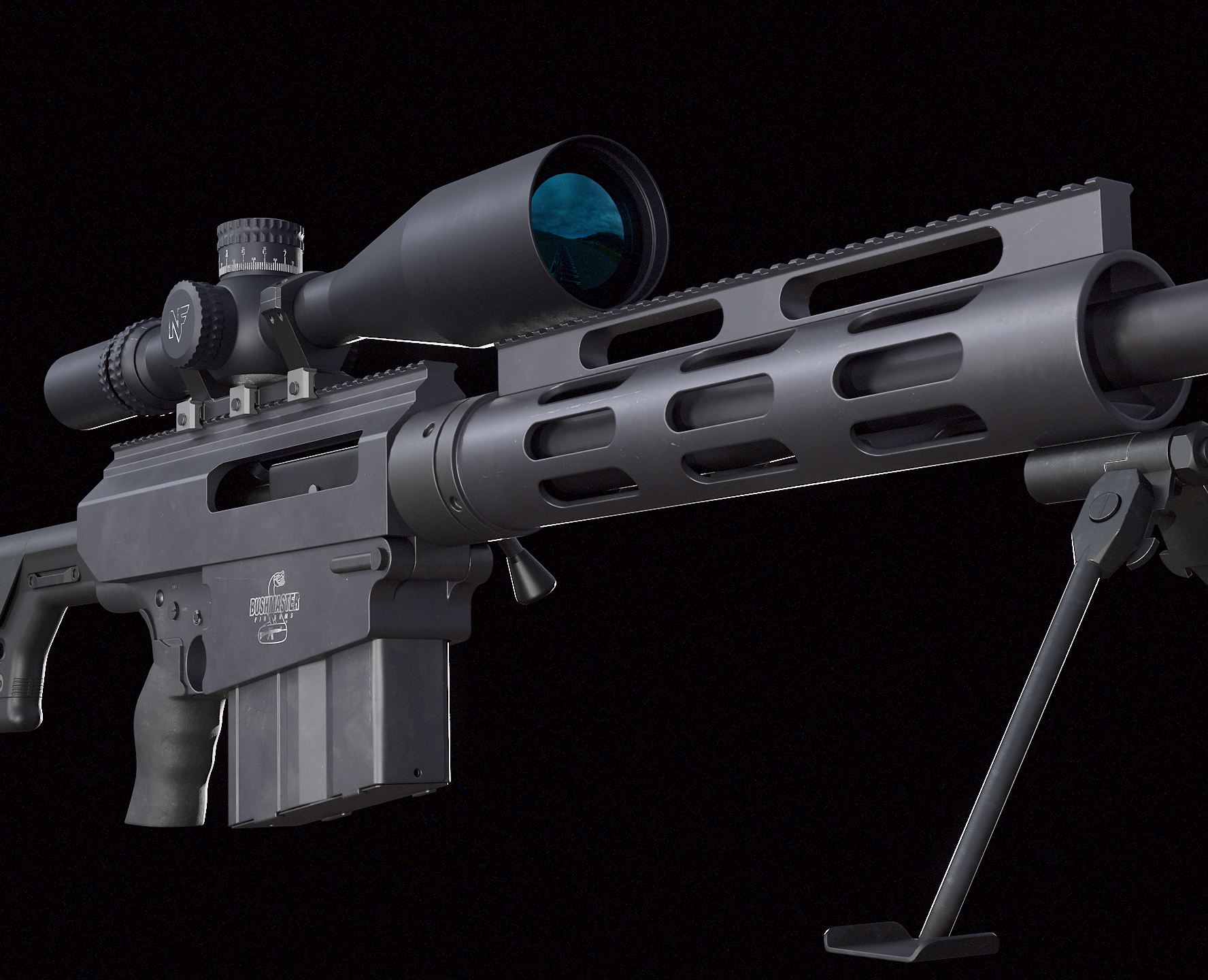 Bushmaster BA 50 — 3D на Dprofile