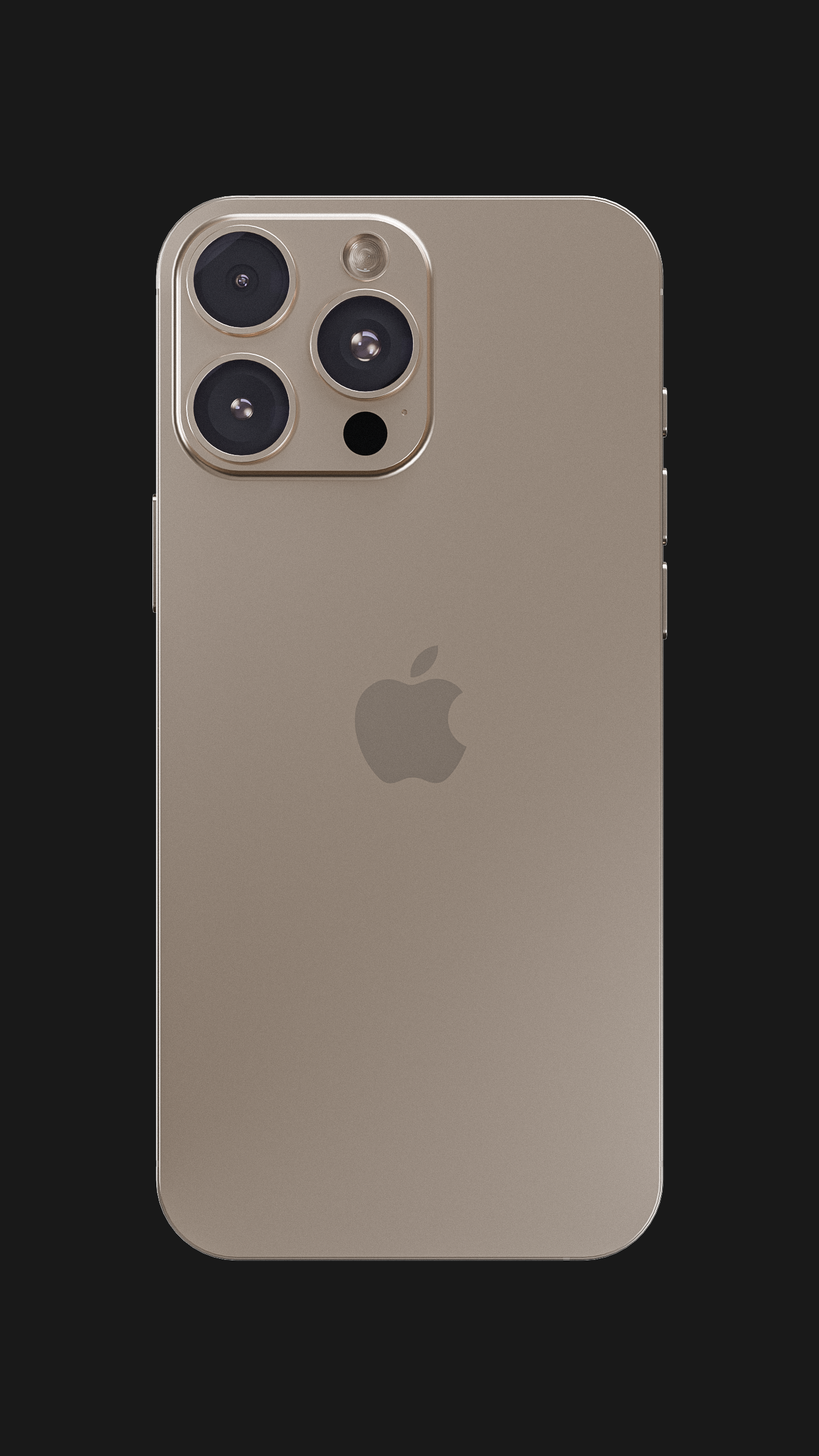 iPhone 16 Pro (3D рендер) — Изображение №1 — 3D на Dprofile