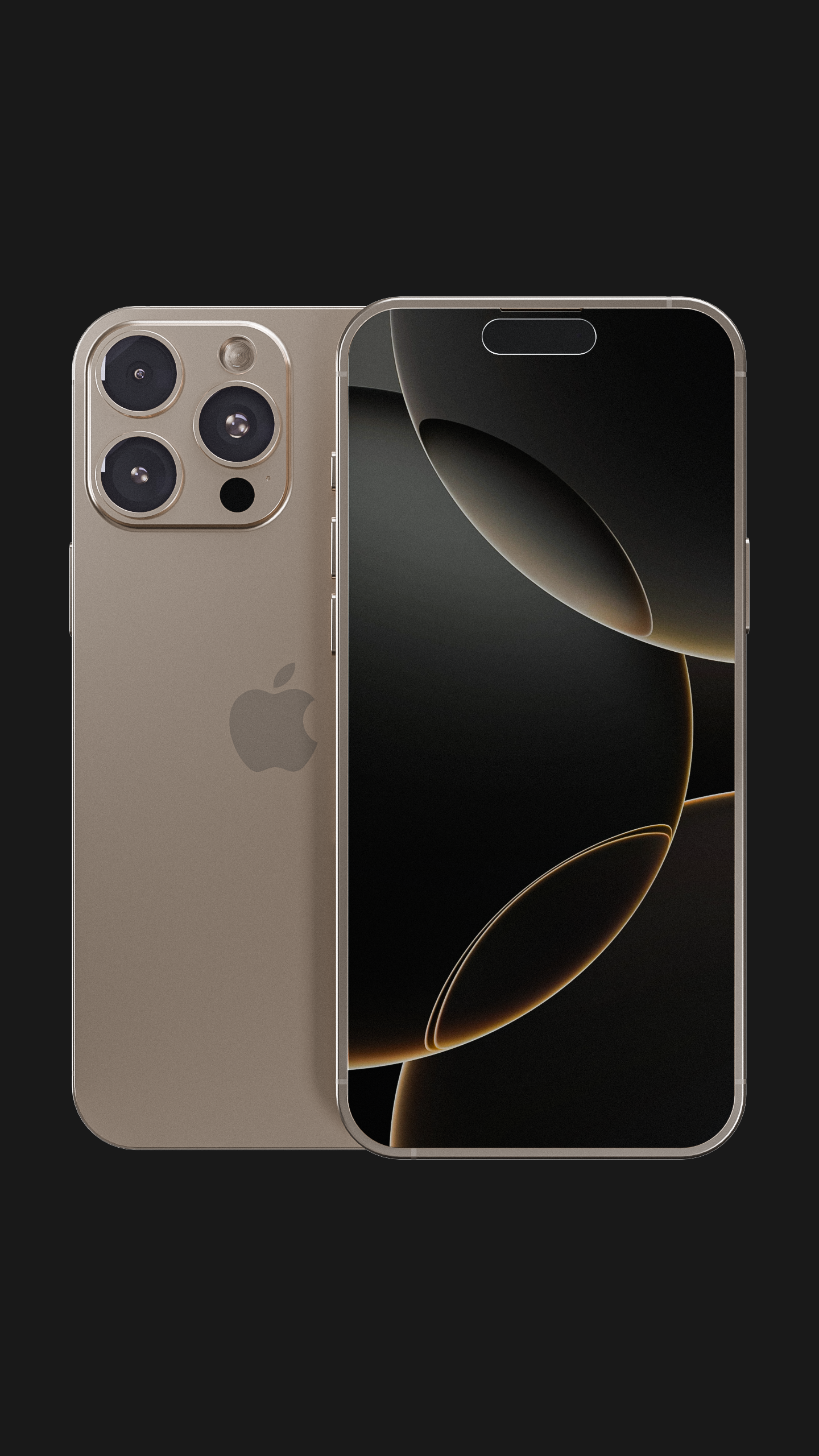 iPhone 16 Pro (3D рендер) — Изображение №2 — 3D на Dprofile