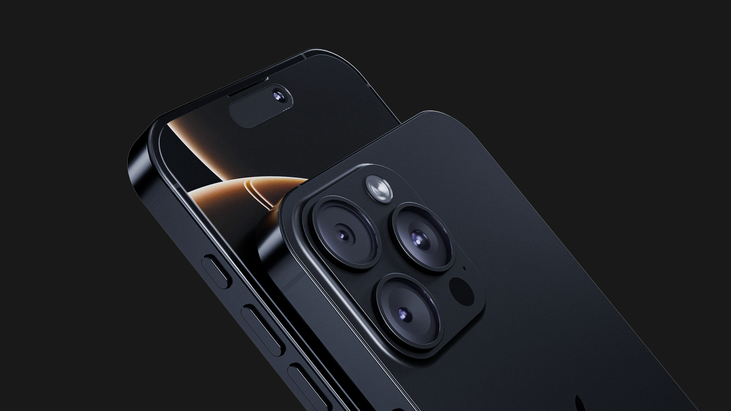 iPhone 16 Pro (3D рендер) — Изображение №4 — 3D на Dprofile