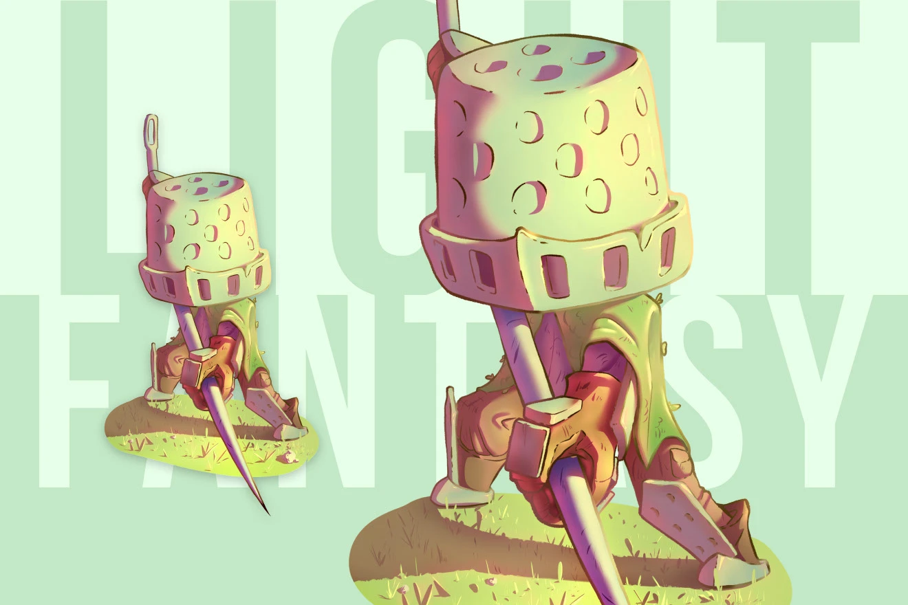 Создание концепт-арта персонажей и предметов — Изображение №2 — Иллюстрация на Dprofile