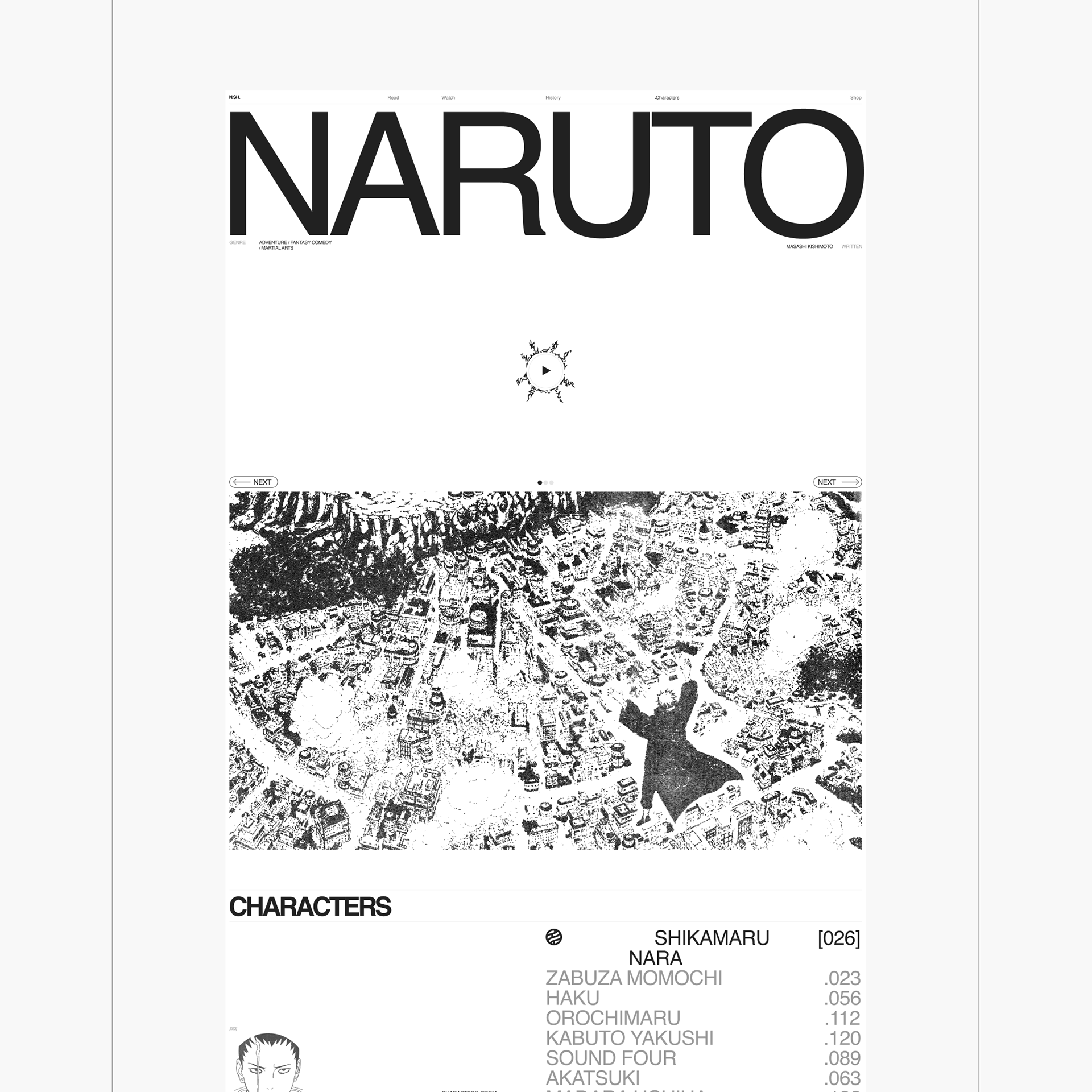 NARUTO — Изображение №10 — Интерфейсы, Графика на Dprofile