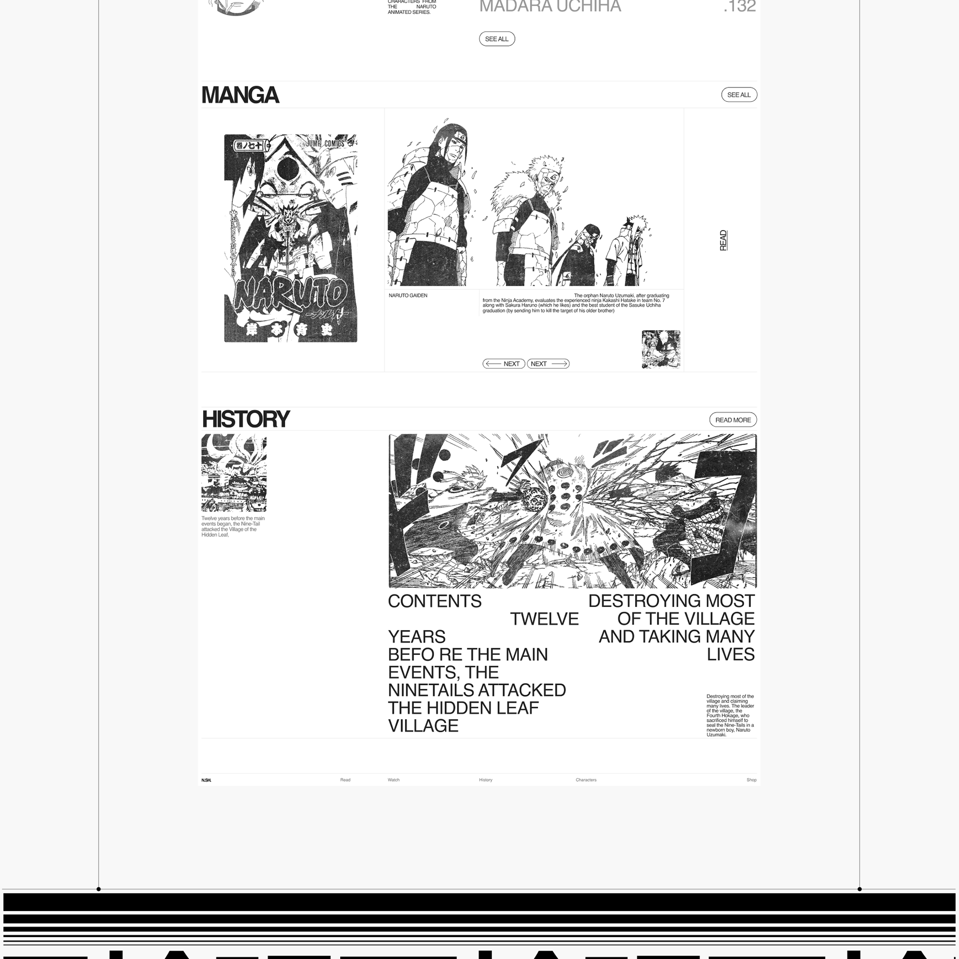 NARUTO — Изображение №11 — Интерфейсы, Графика на Dprofile