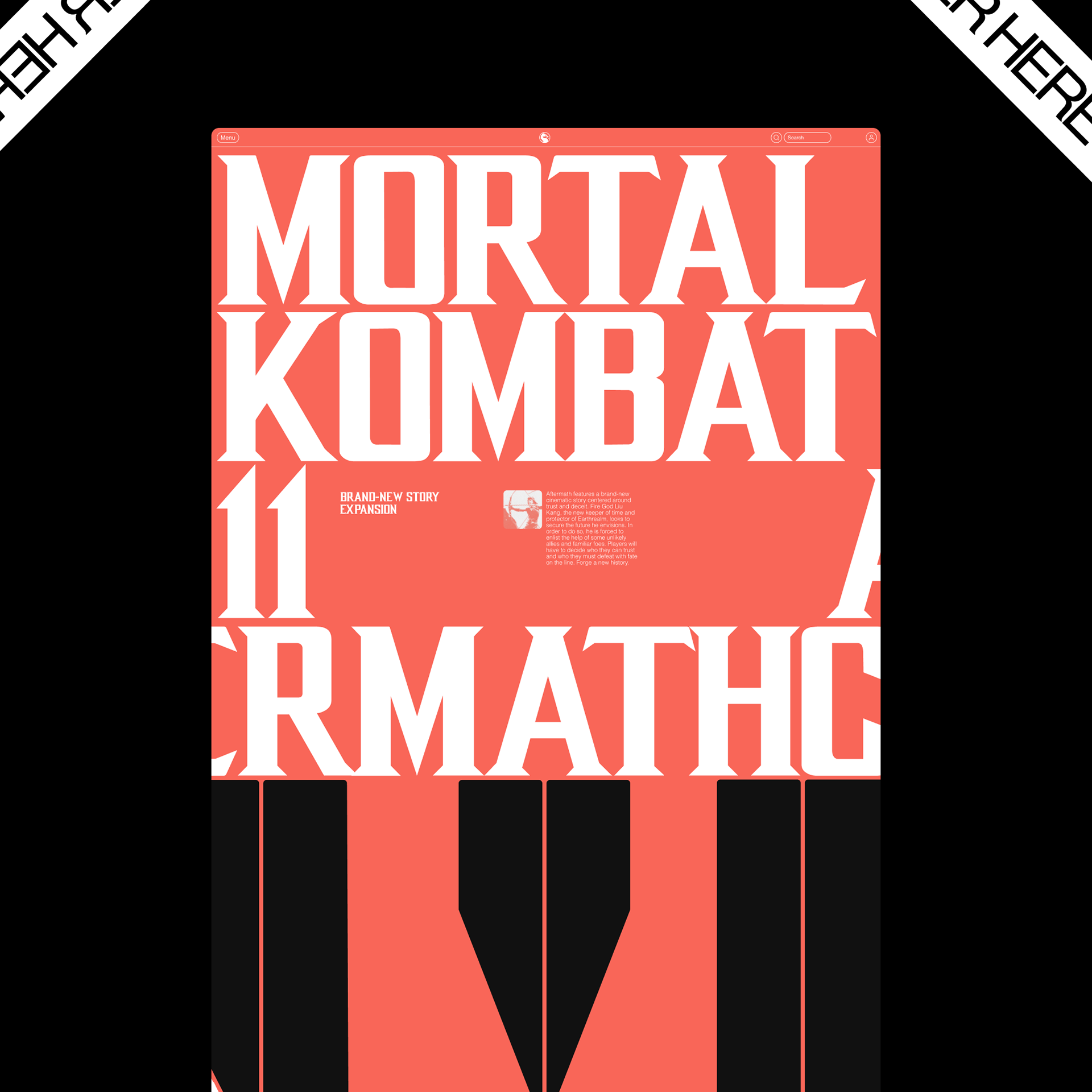 MORTAL KOMBAT — Изображение №12 — Интерфейсы, Графика на Dprofile