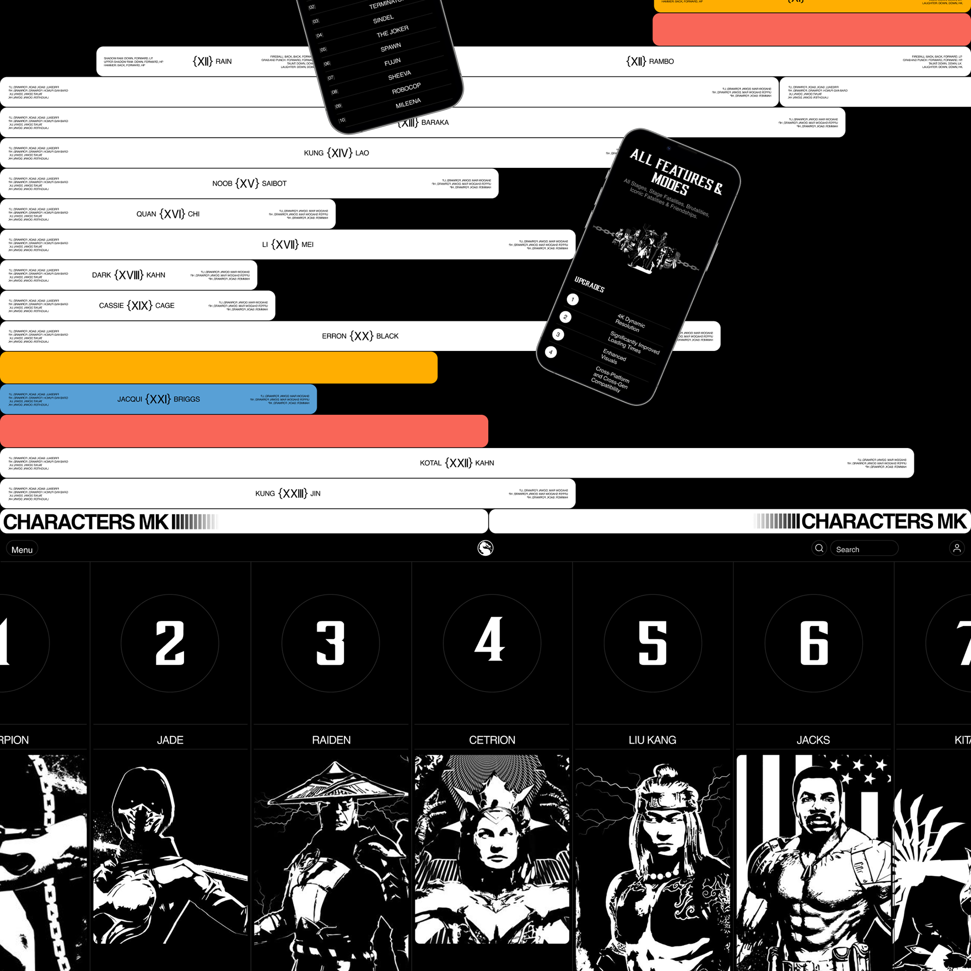 MORTAL KOMBAT — Изображение №6 — Интерфейсы, Графика на Dprofile