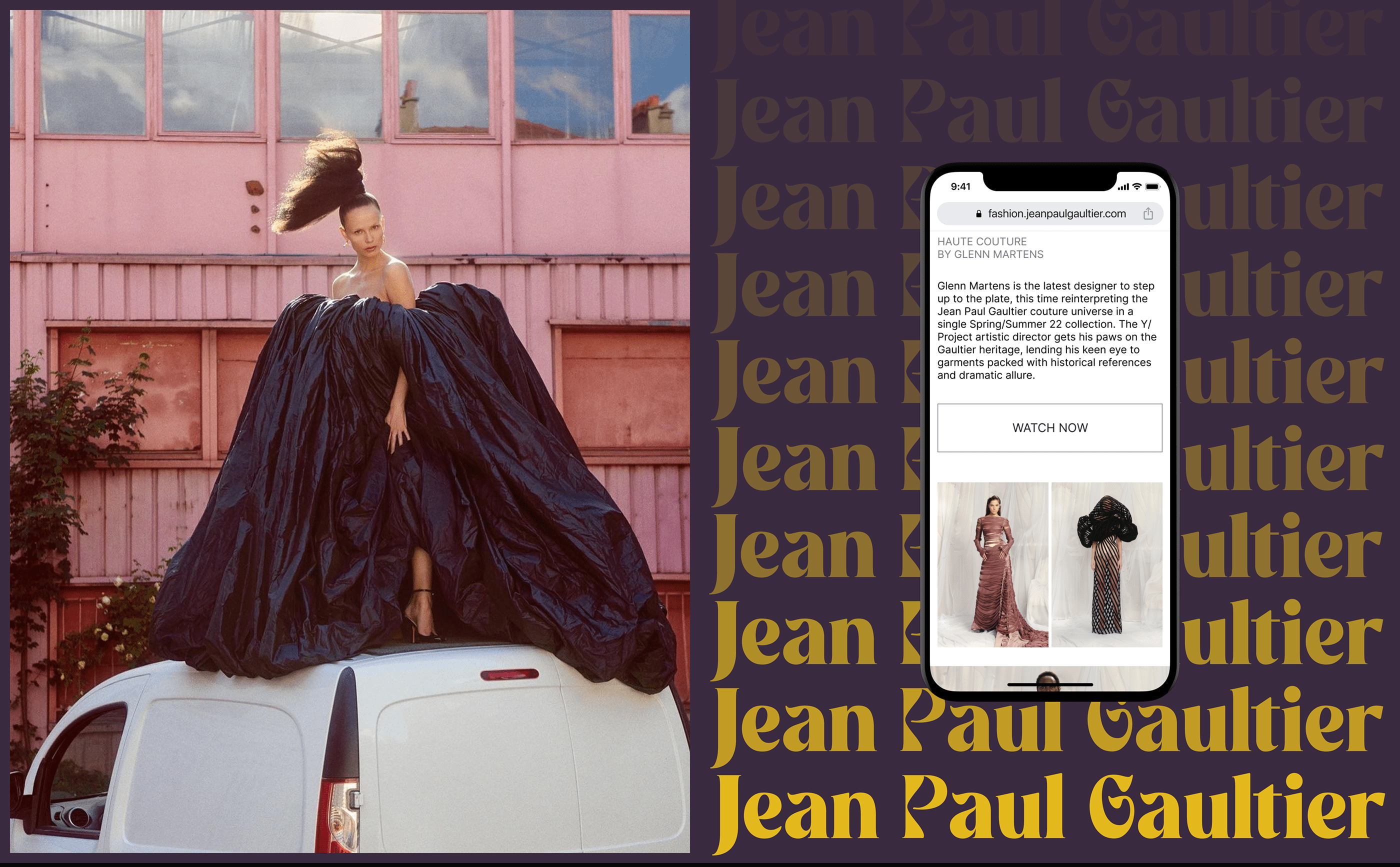 JEAN PAUL GAULTIER | E-commerce RedesignRedesign — Изображение №7 — Интерфейсы на Dprofile