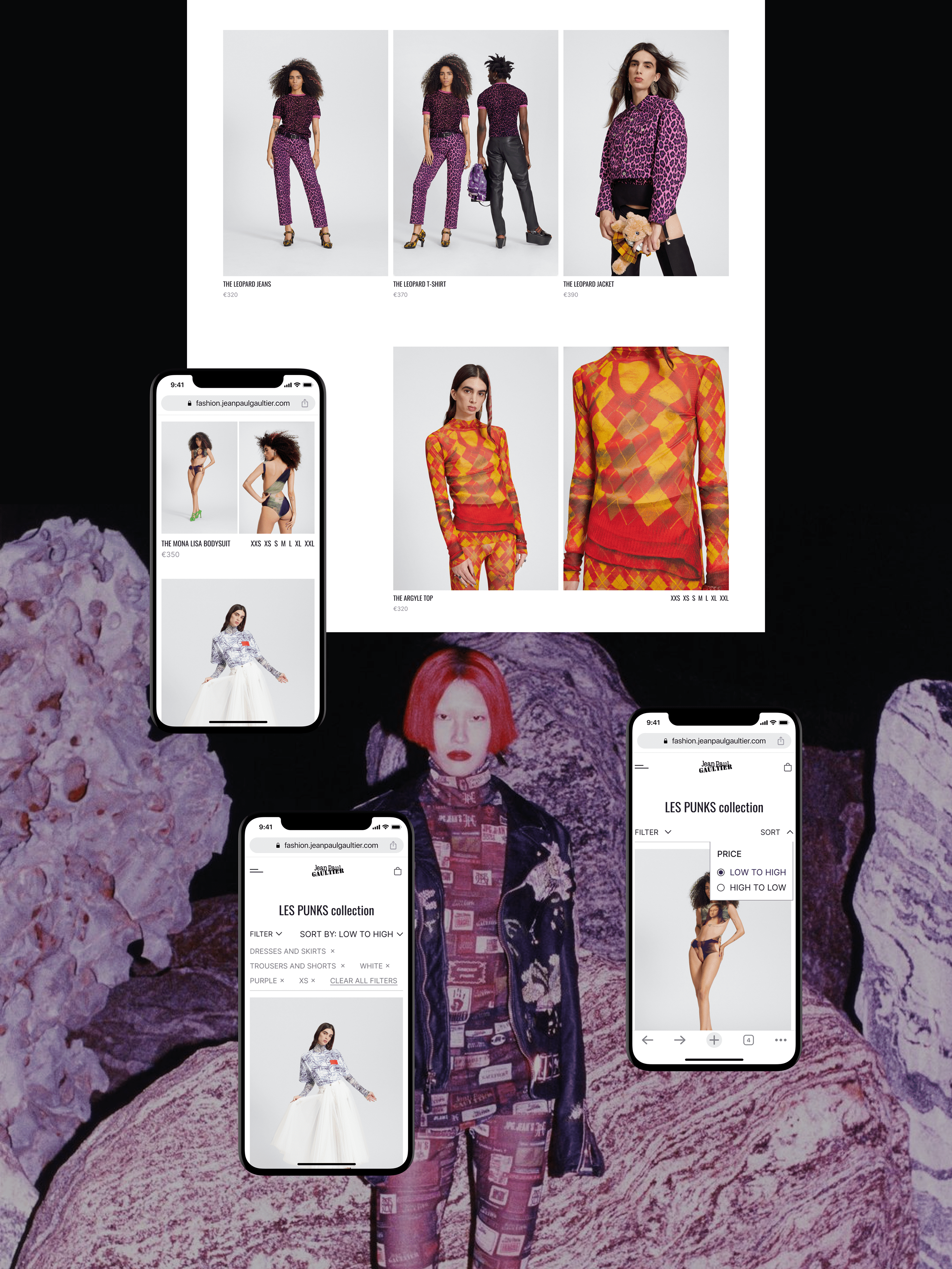 JEAN PAUL GAULTIER | E-commerce RedesignRedesign — Изображение №9 — Интерфейсы на Dprofile