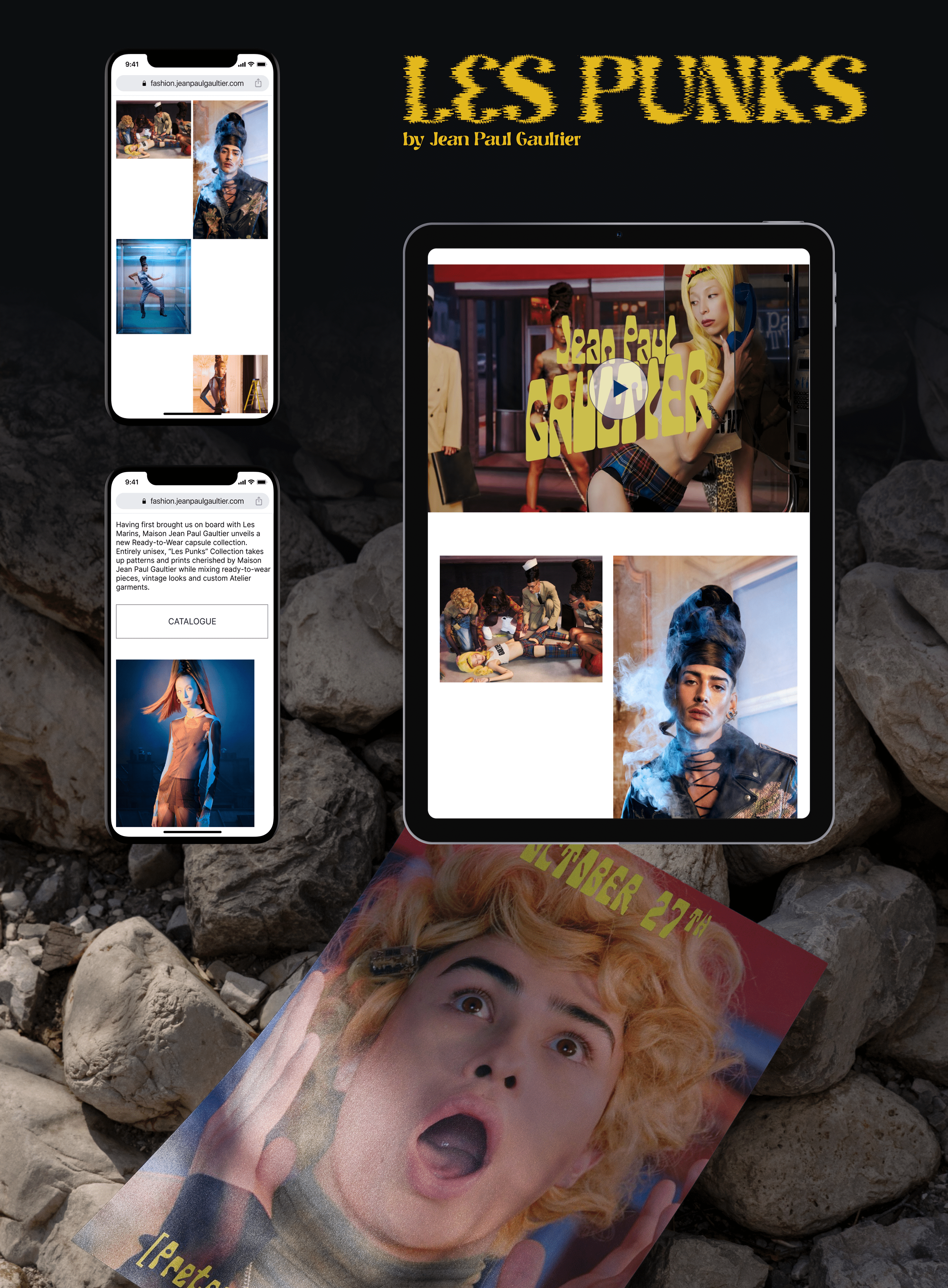 JEAN PAUL GAULTIER | E-commerce RedesignRedesign — Изображение №14 — Интерфейсы на Dprofile