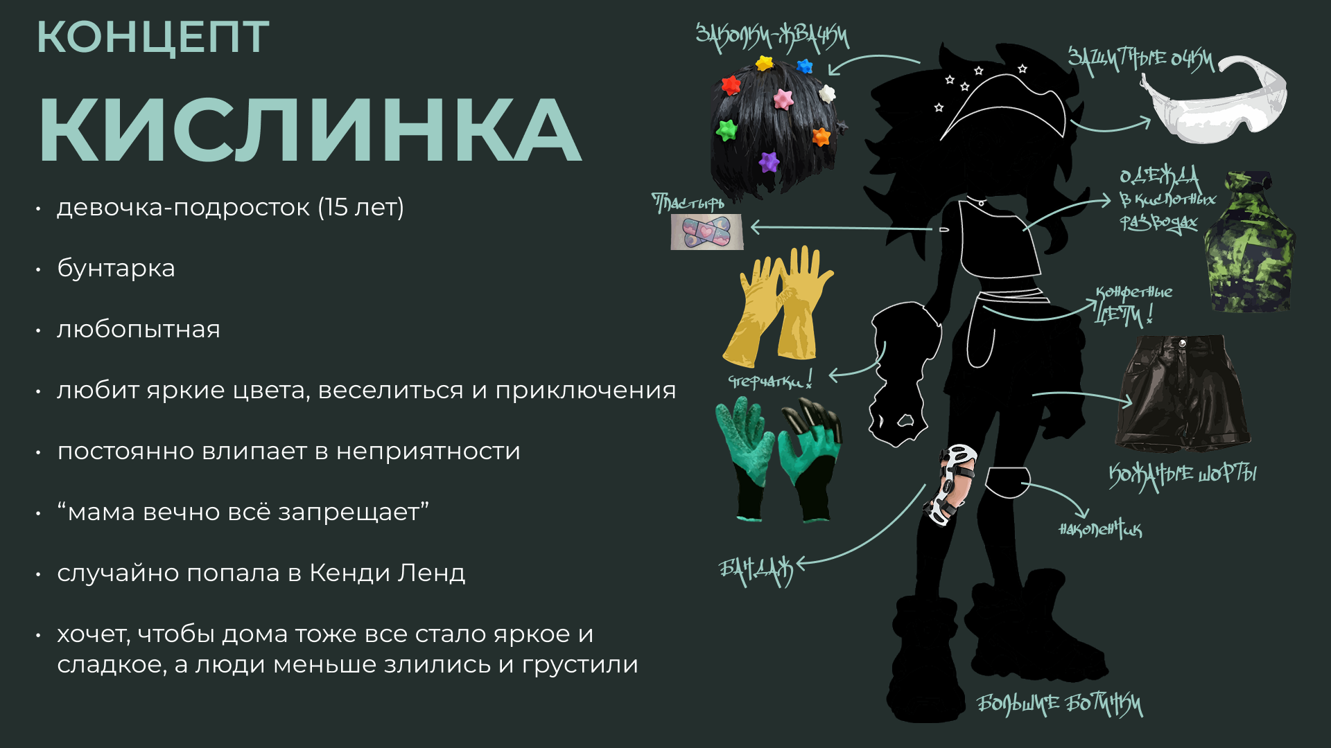 КИСЛИНКА | 3D ПЕРСОНАЖ — Изображение №4 — Иллюстрация на Dprofile