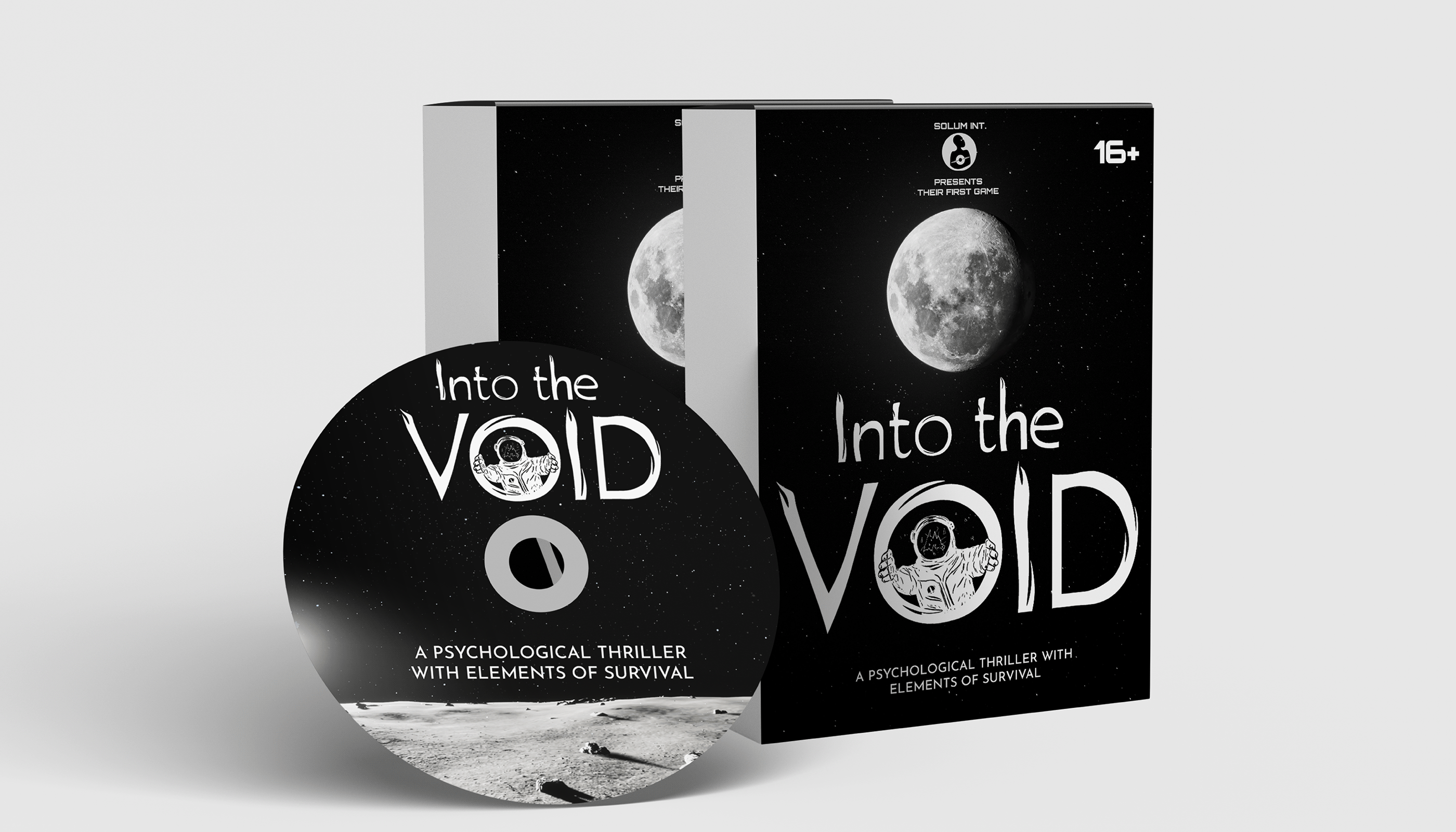 Into the void | Logo for a thriller game — Изображение №7 — Брендинг, Иллюстрация на Dprofile