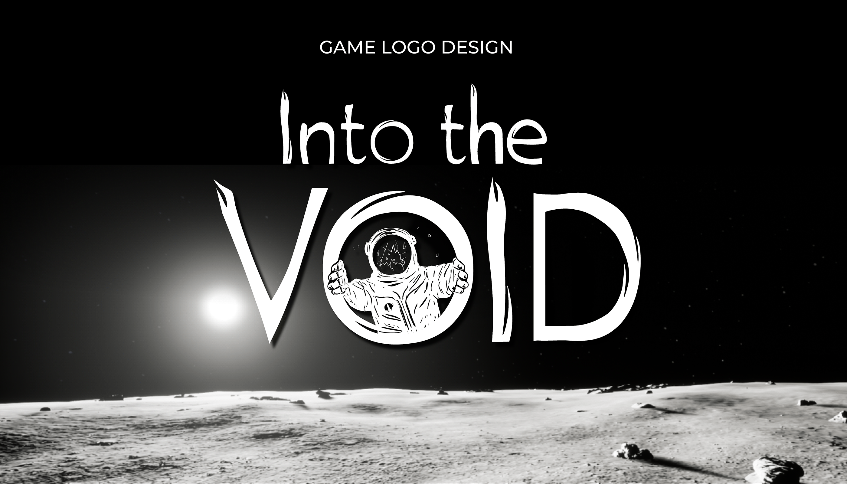 Into the void | Logo for a thriller game — Изображение №1 — Брендинг, Иллюстрация на Dprofile