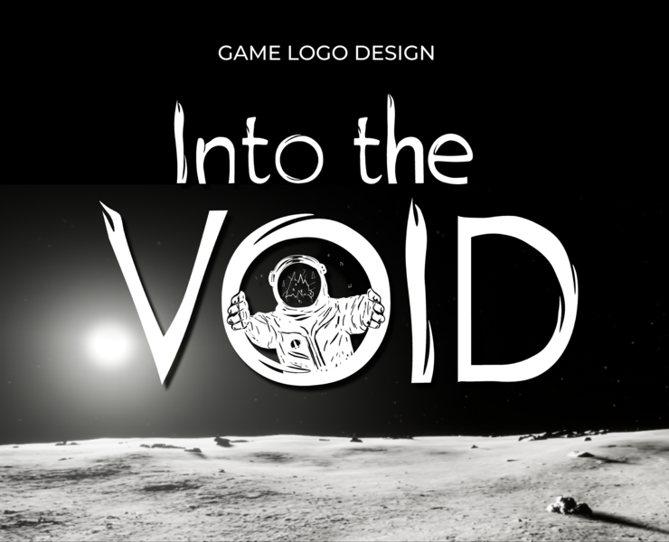 Into the void | Logo for a thriller game — Брендинг, Иллюстрация на Dprofile