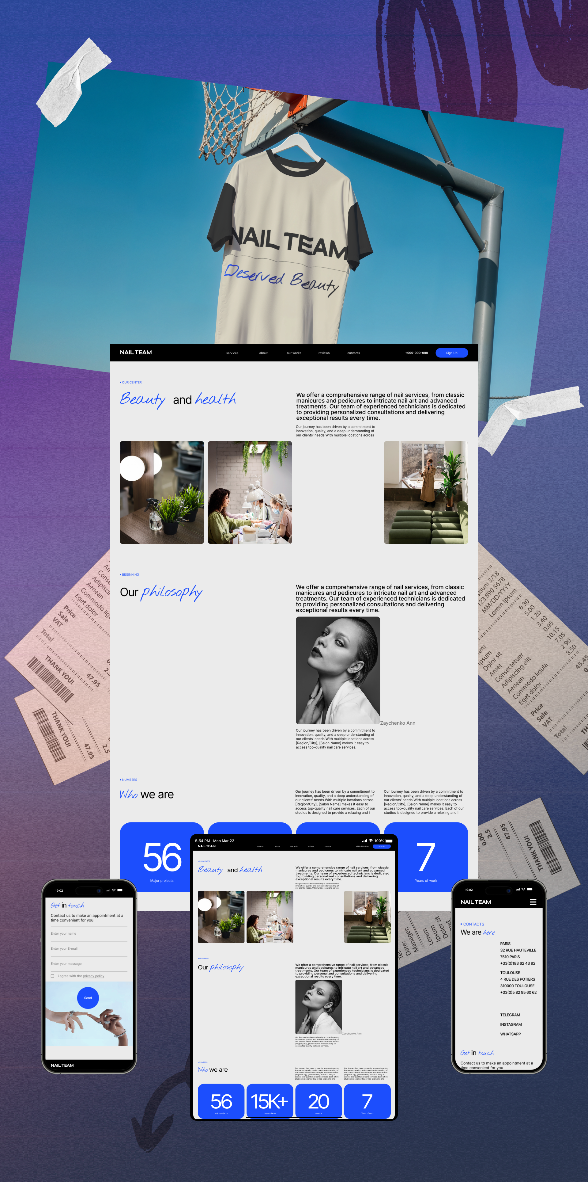 Nail Team — Изображение №11 — Интерфейсы на Dprofile