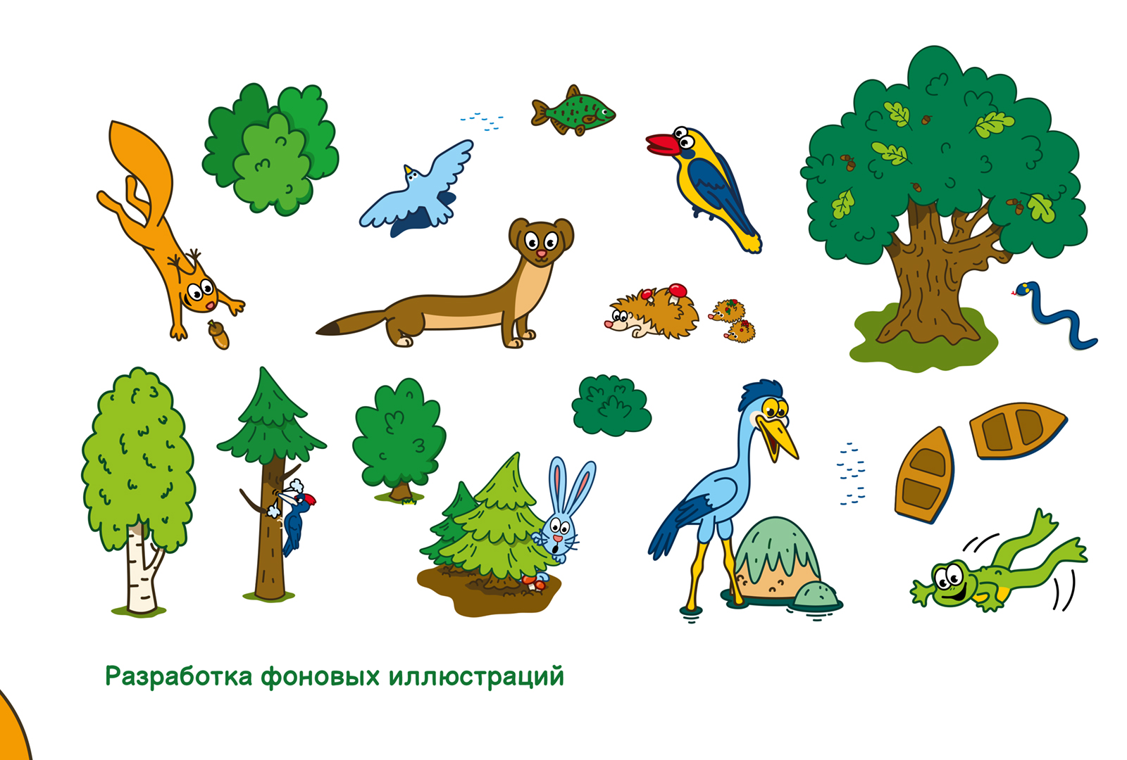 Дизайн настольной игры «СЫР-БОР» — Изображение №5 — Иллюстрация, Графика на Dprofile