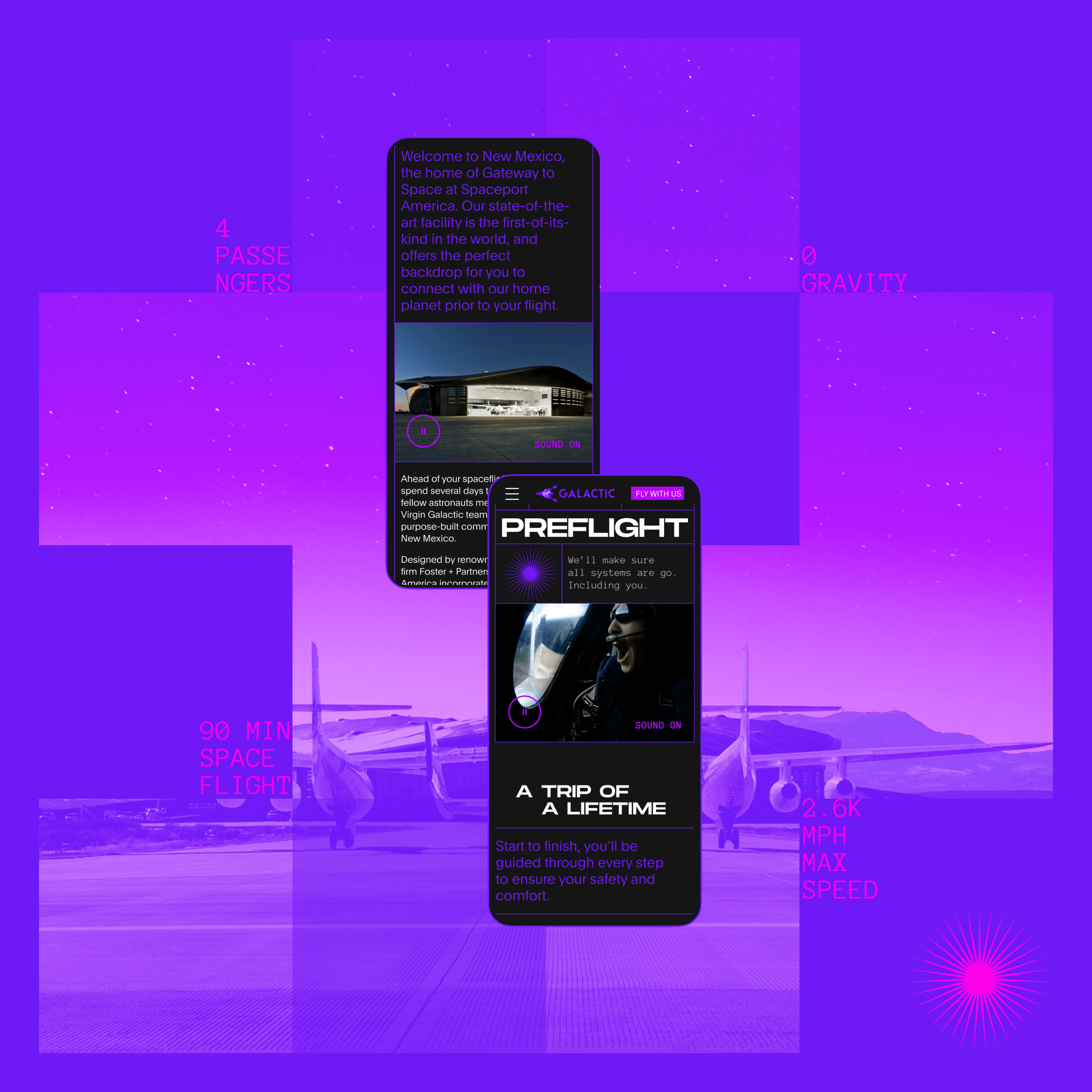 Virgin Galactic | Corporate website redesign — Изображение №9 — Интерфейсы на Dprofile