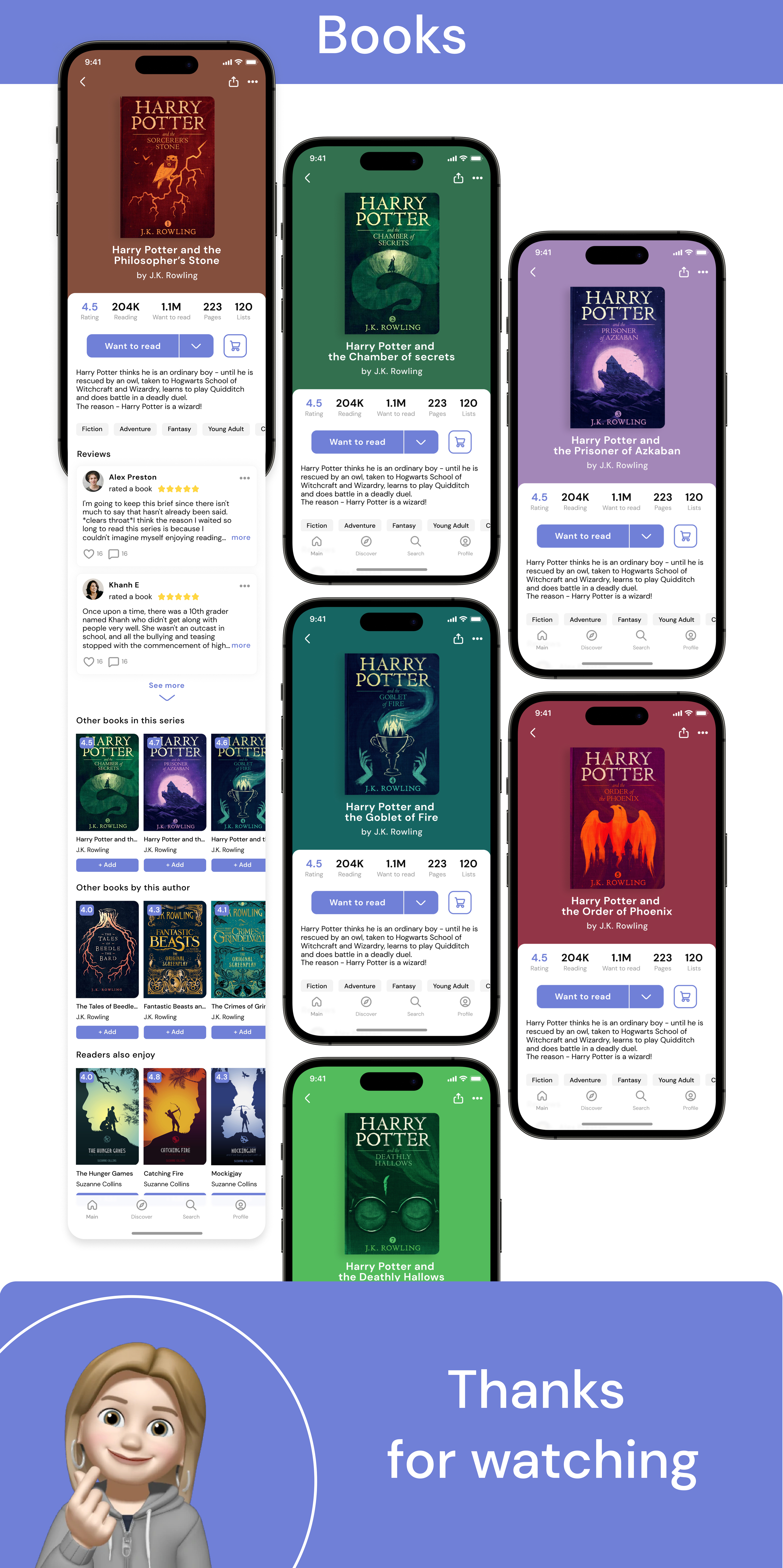 Редизайн Goodreads / UX case study — Изображение №12 — Интерфейсы на Dprofile