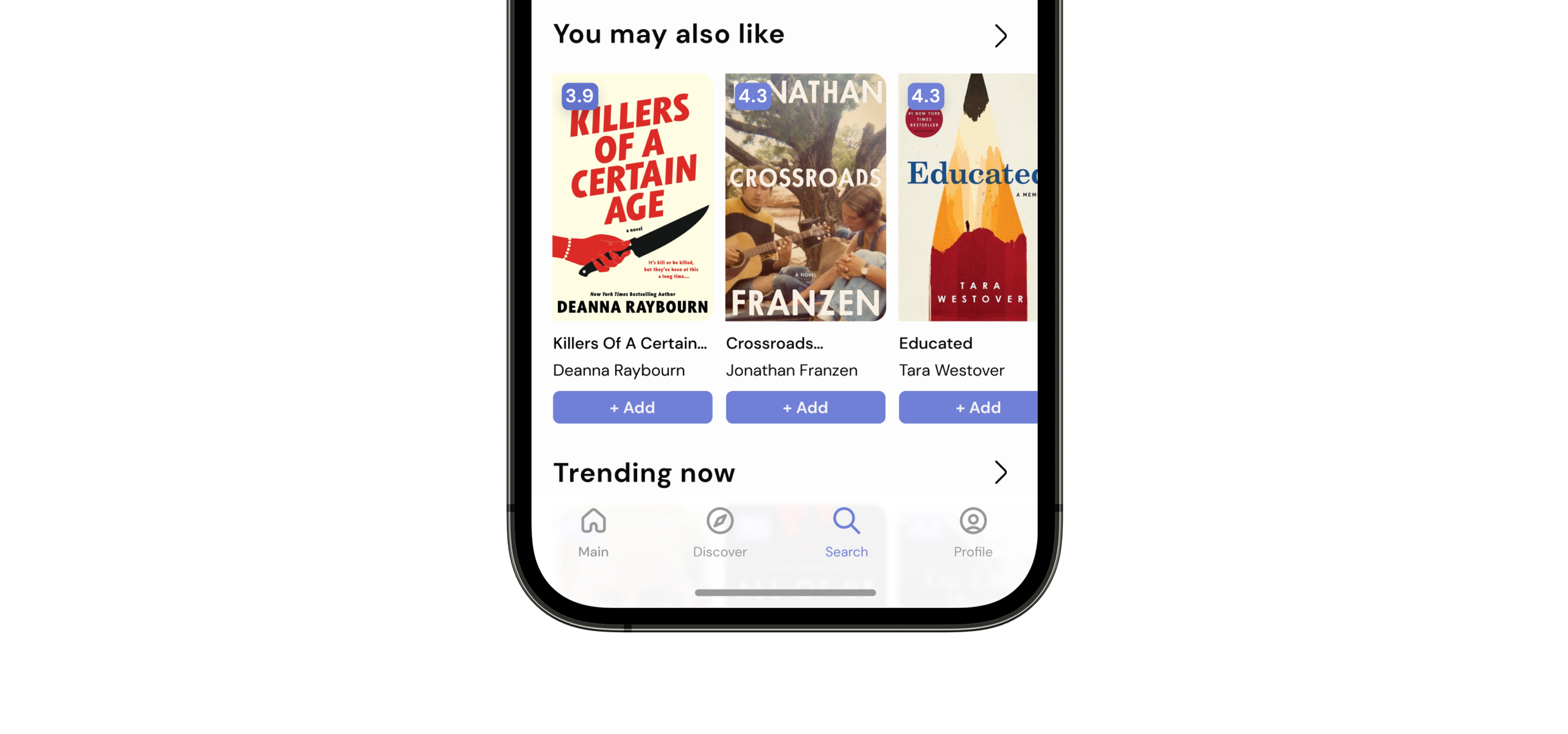 Редизайн Goodreads / UX case study — Изображение №10 — Интерфейсы на Dprofile