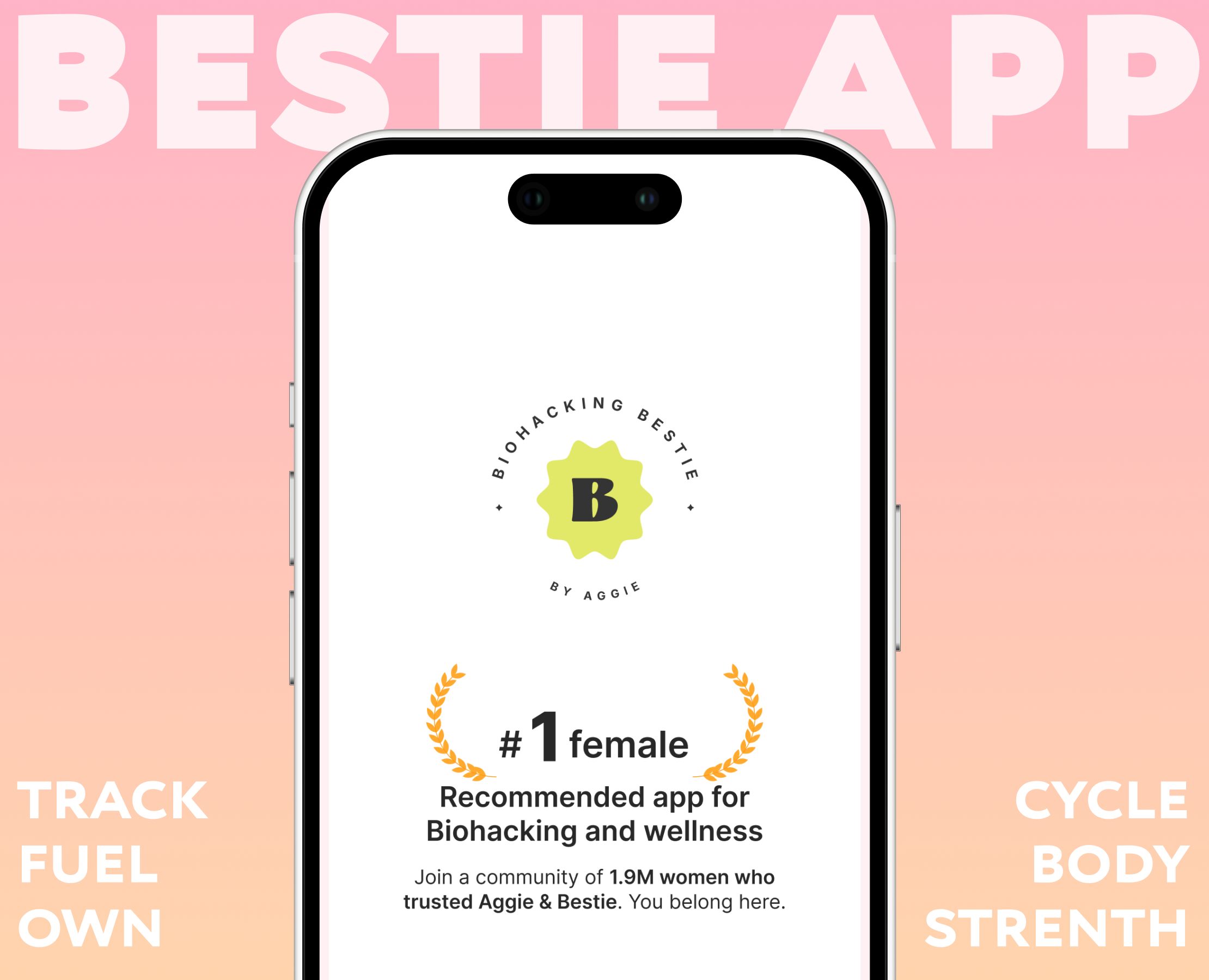 Bestie app / Wellness app / B2C — Интерфейсы на Dprofile