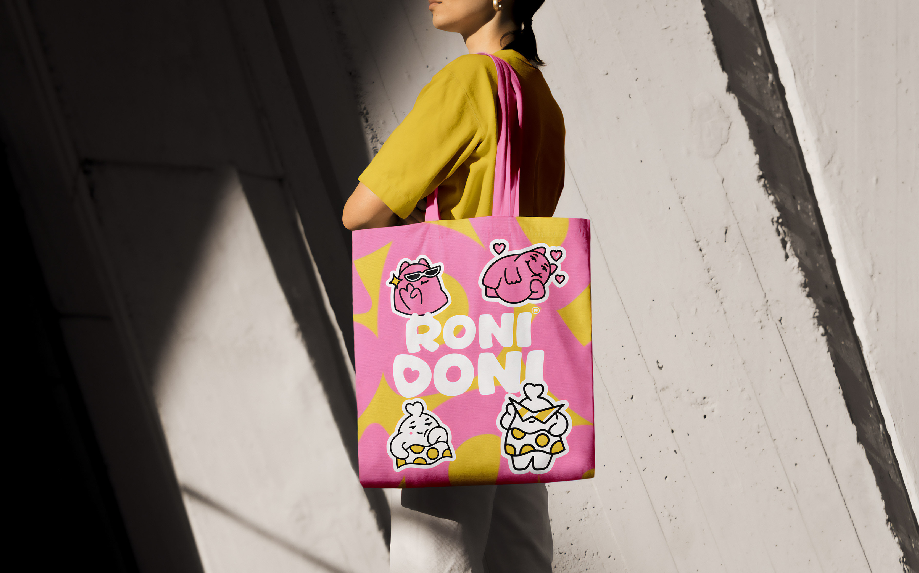 Roni Doni® | Пончики и кофеек — Изображение №5 — Брендинг, Иллюстрация на Dprofile