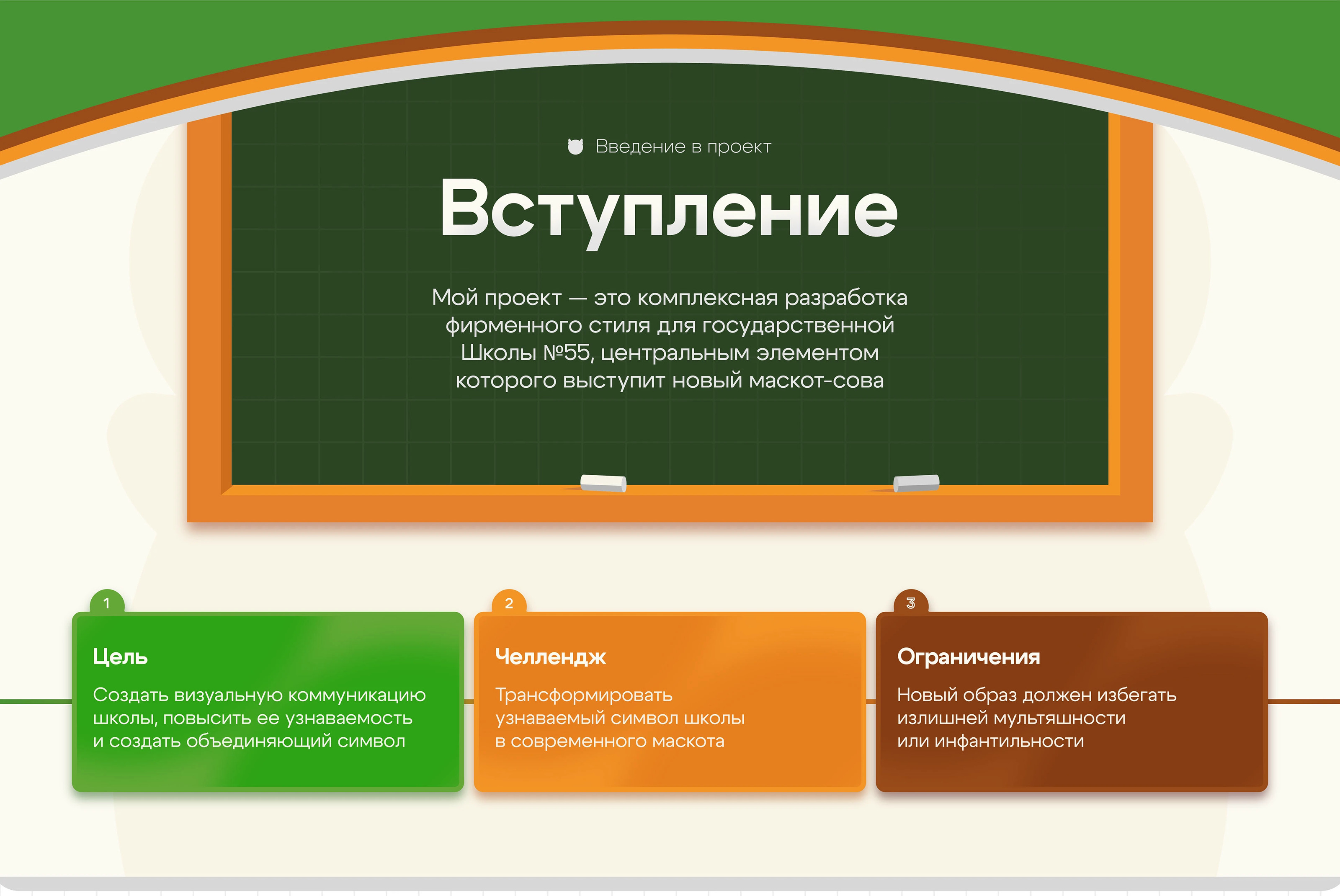 Айдентика бренда — Школа №55 — Изображение №2 — Брендинг, Иллюстрация на Dprofile