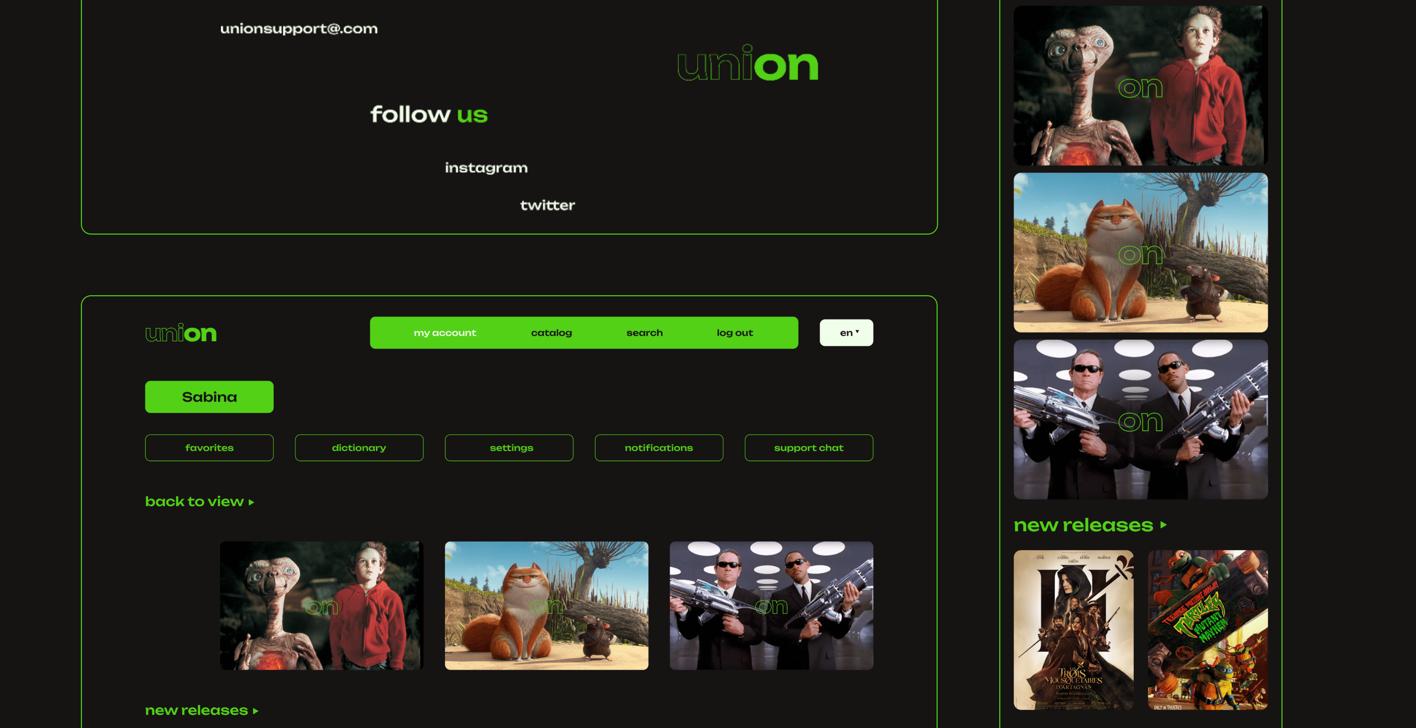 streaming service — Изображение №14 — Интерфейсы на Dprofile