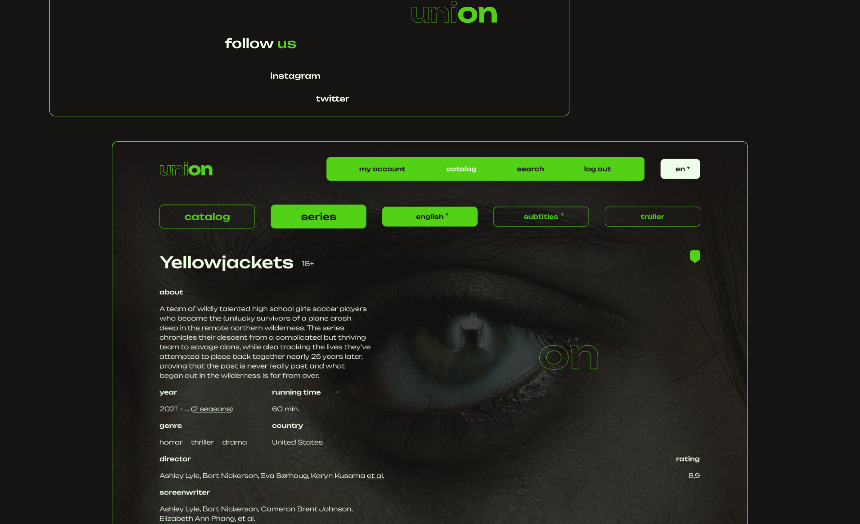 streaming service — Изображение №19 — Интерфейсы на Dprofile