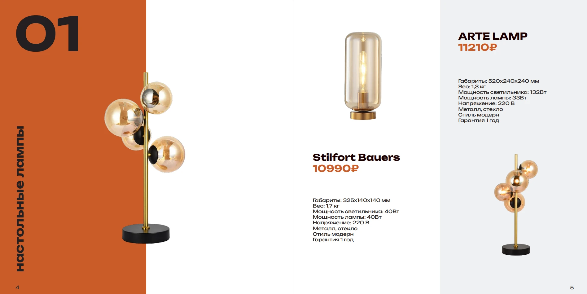 Вёрстка каталога ламп — Изображение №6 — Графика на Dprofile
