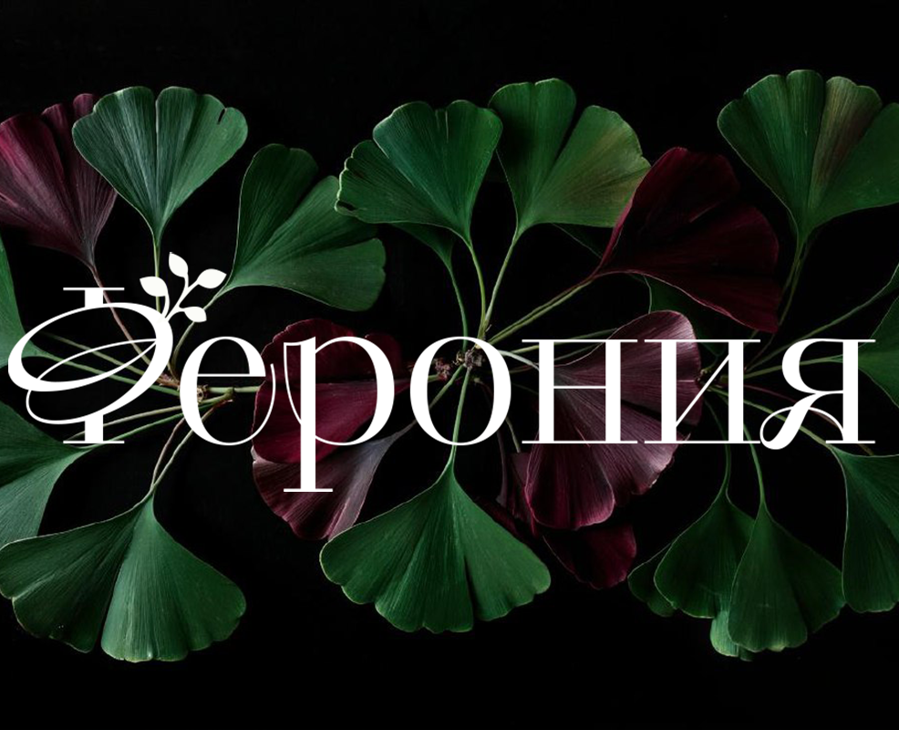 Логотип для цветочного магазина «Ферония» — Брендинг на Dprofile